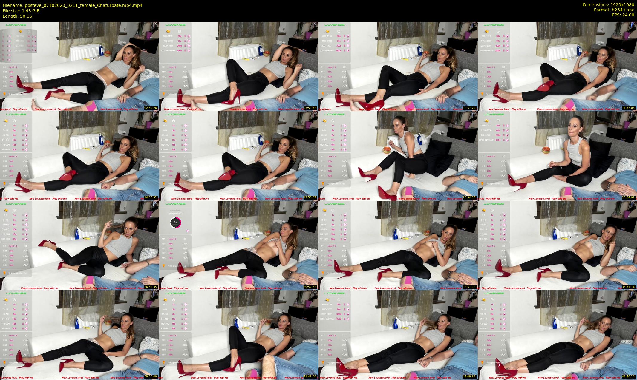 pbsteve — 51 minute Chaturbate couple cam show recording, 1080p, Oct 7, 2020