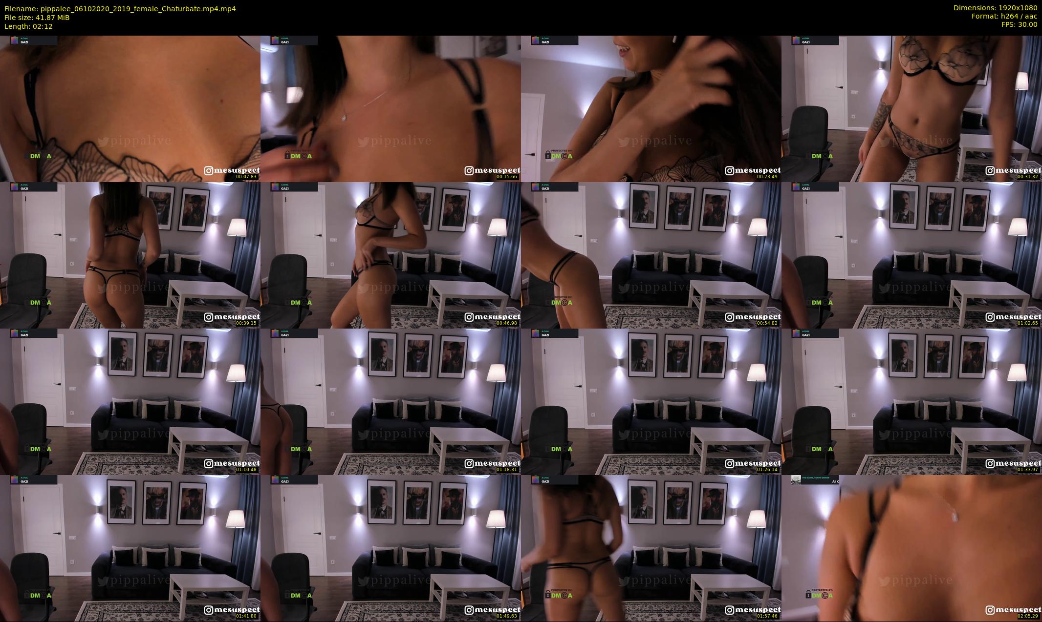 pippalee — 3 minute Chaturbate female cam show recording, 1080p, Oct 6, 2020