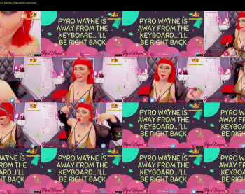 pyrowayne — 59 minute Chaturbate female cam show recording, 720p, Oct 7, 2020