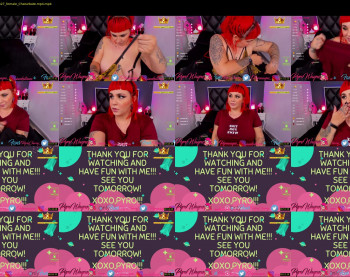 pyrowayne — 11 minute Chaturbate female cam show recording, 720p, Oct 7, 2020