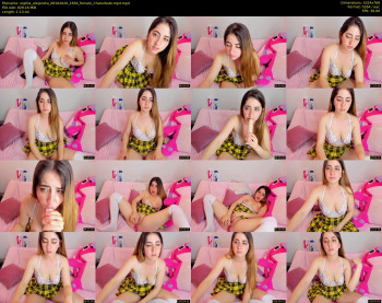 sophia_alejandra — 74 minute Chaturbate female cam show recording, 720p, Oct 6, 2020
