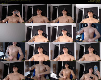 spartacozz — 63 minute Chaturbate male cam show recording, 720p, Oct 6, 2020