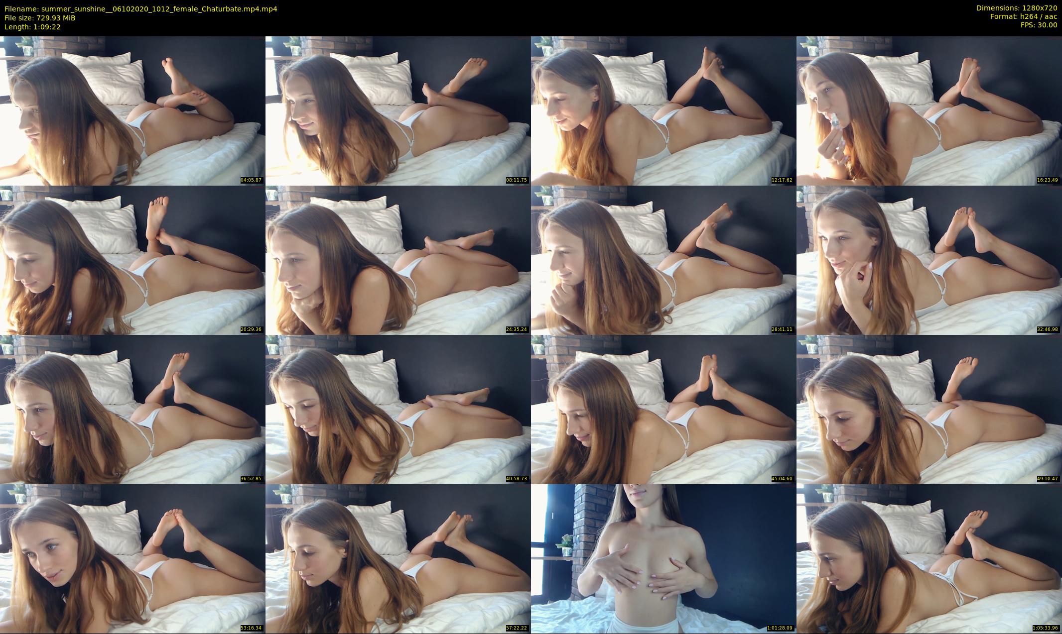 summer_sunshine_ — 70 minute Chaturbate female cam show recording, 720p, Oct 6, 2020