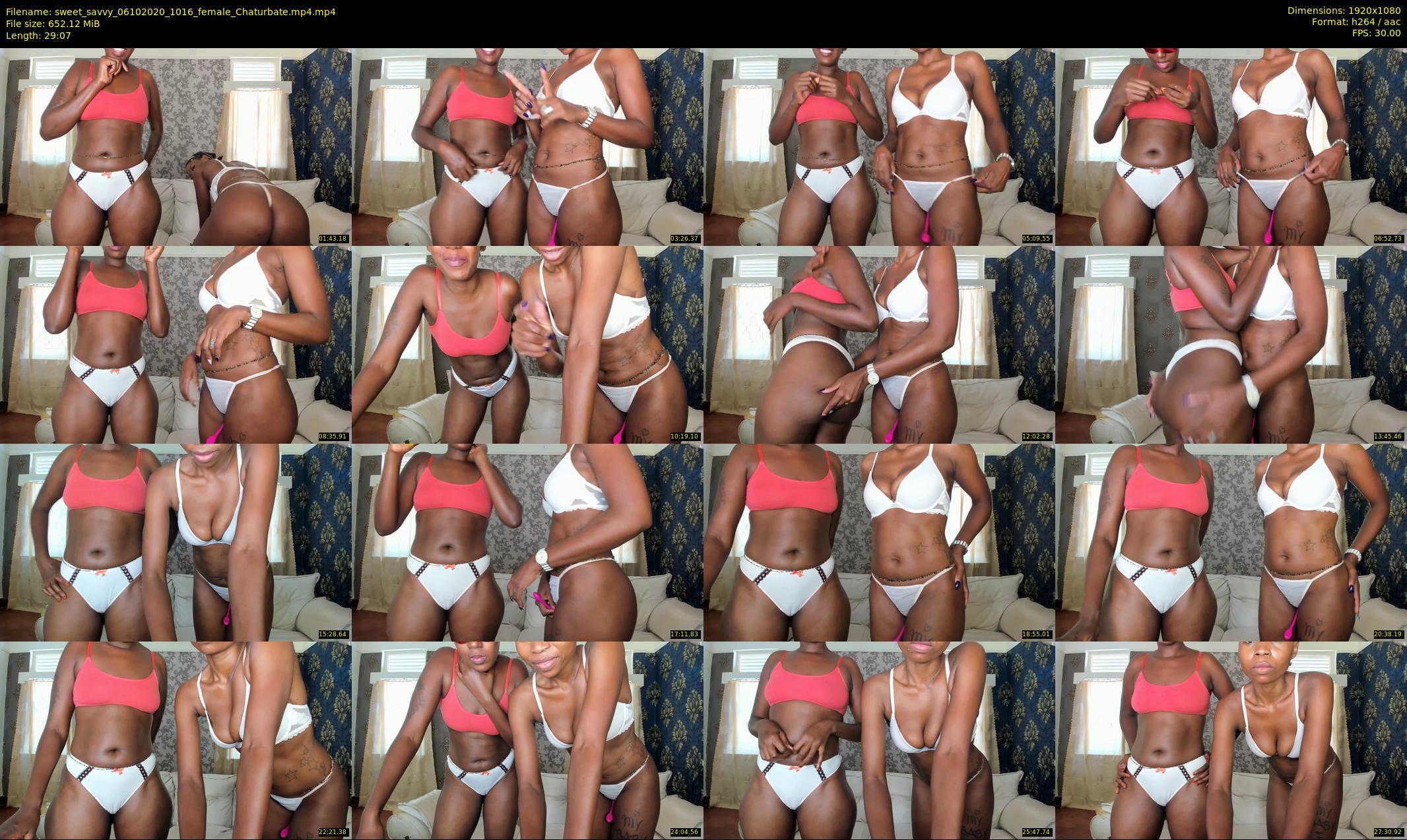 sweet_savvy — 30 minute Chaturbate female cam show recording, 1080p, Oct 6, 2020