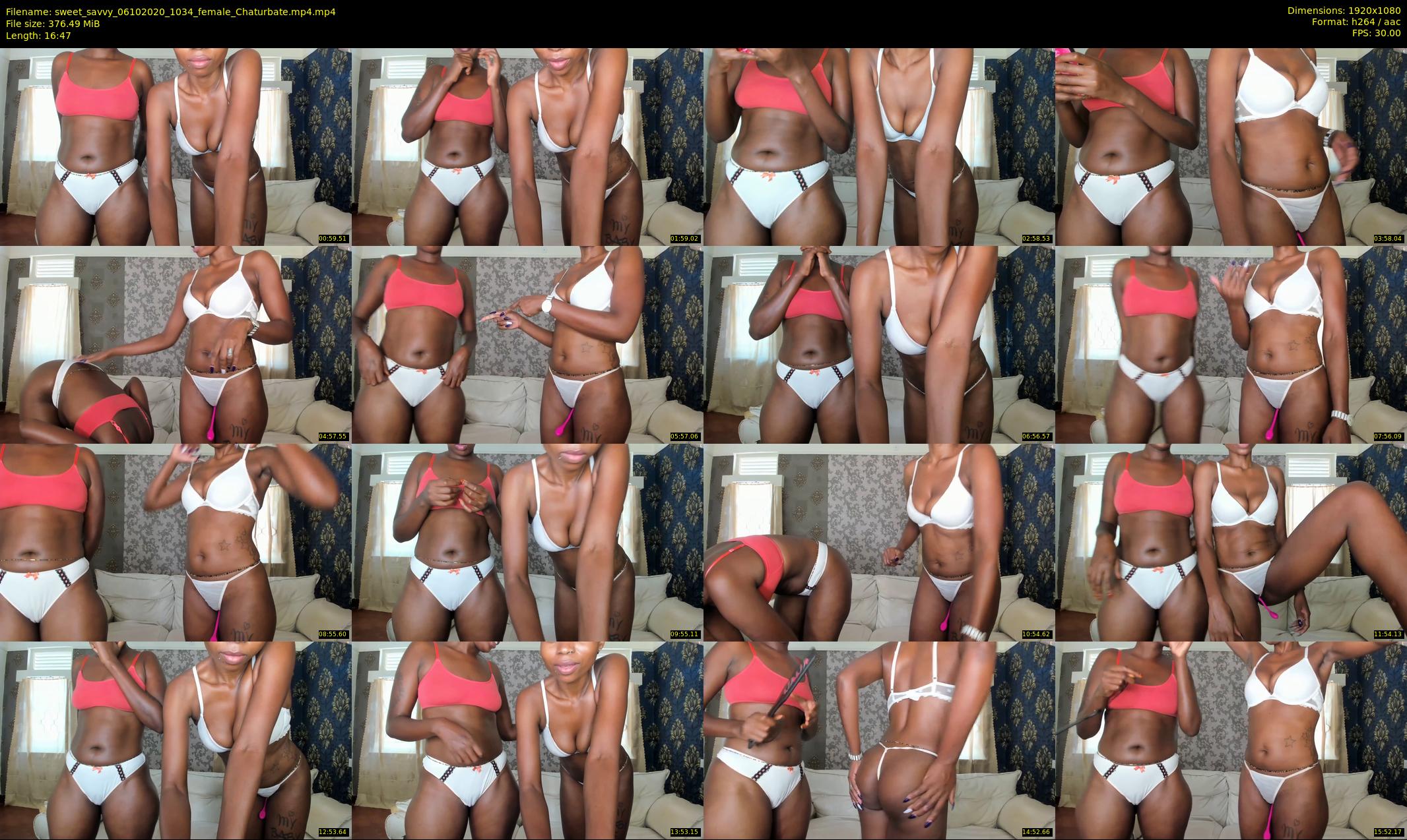 sweet_savvy — 17 minute Chaturbate female cam show recording, 1080p, Oct 6, 2020