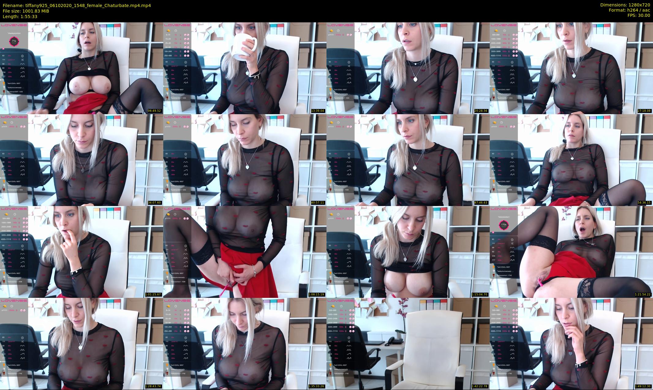 tiffany925 — 116 minute Chaturbate female cam show recording, 720p, Oct 6, 2020