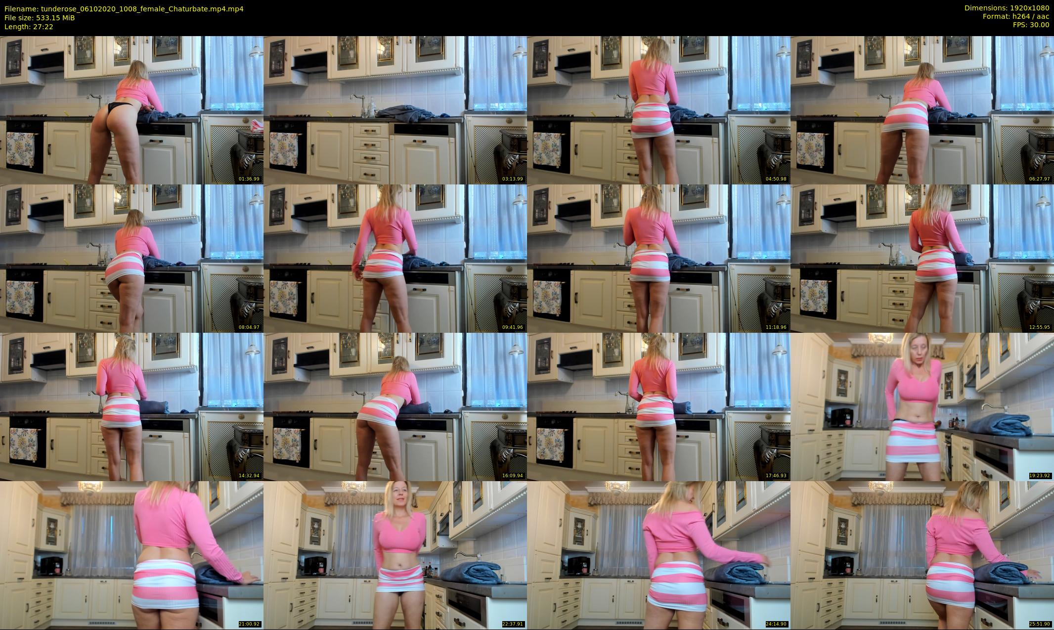 tunderose — 28 minute Chaturbate female cam show recording, 1080p, Oct 6, 2020