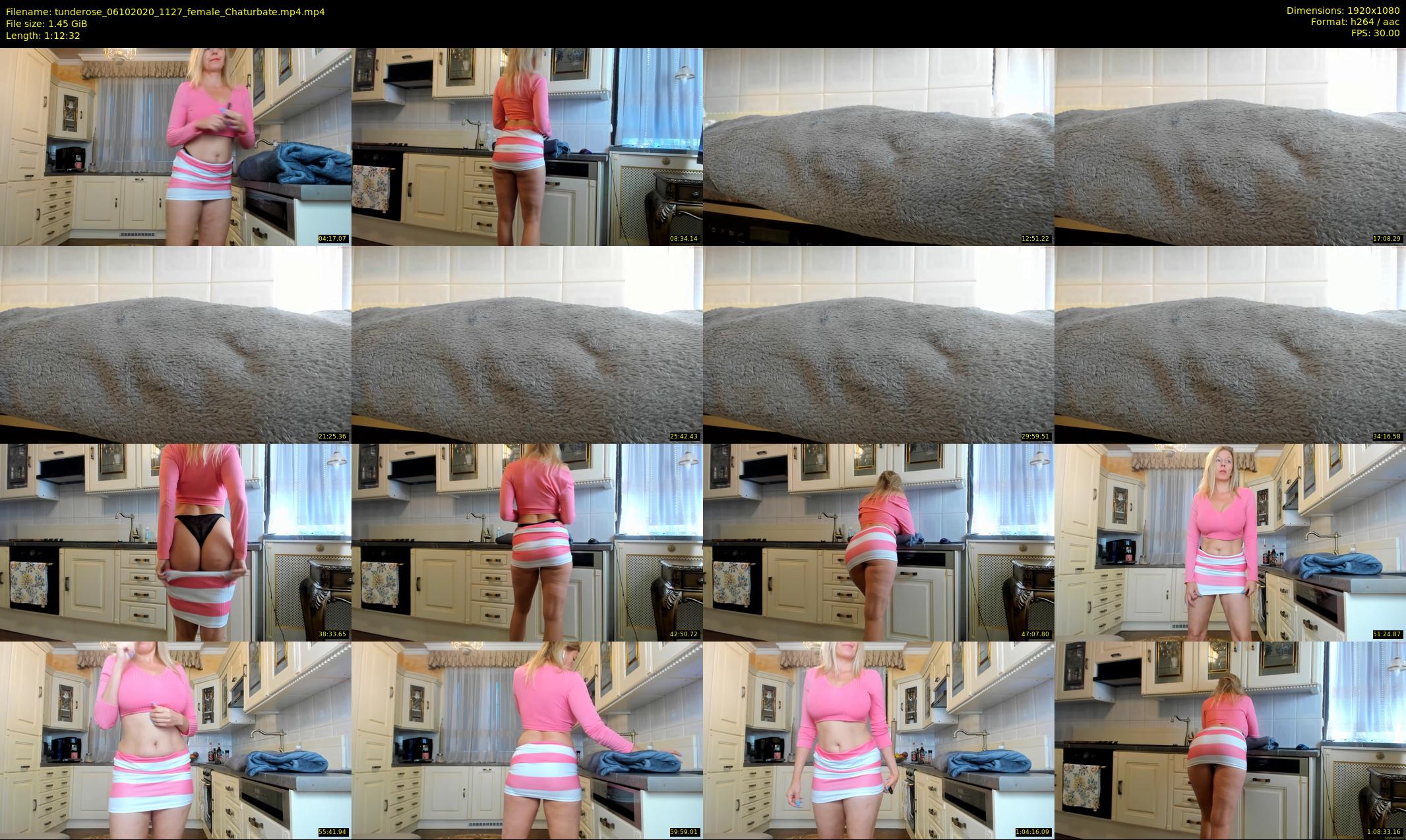 tunderose — 73 minute Chaturbate female cam show recording, 1080p, Oct 6, 2020