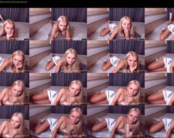 urblonde001 — 22 minute Chaturbate female cam show recording, 1080p, Oct 6, 2020