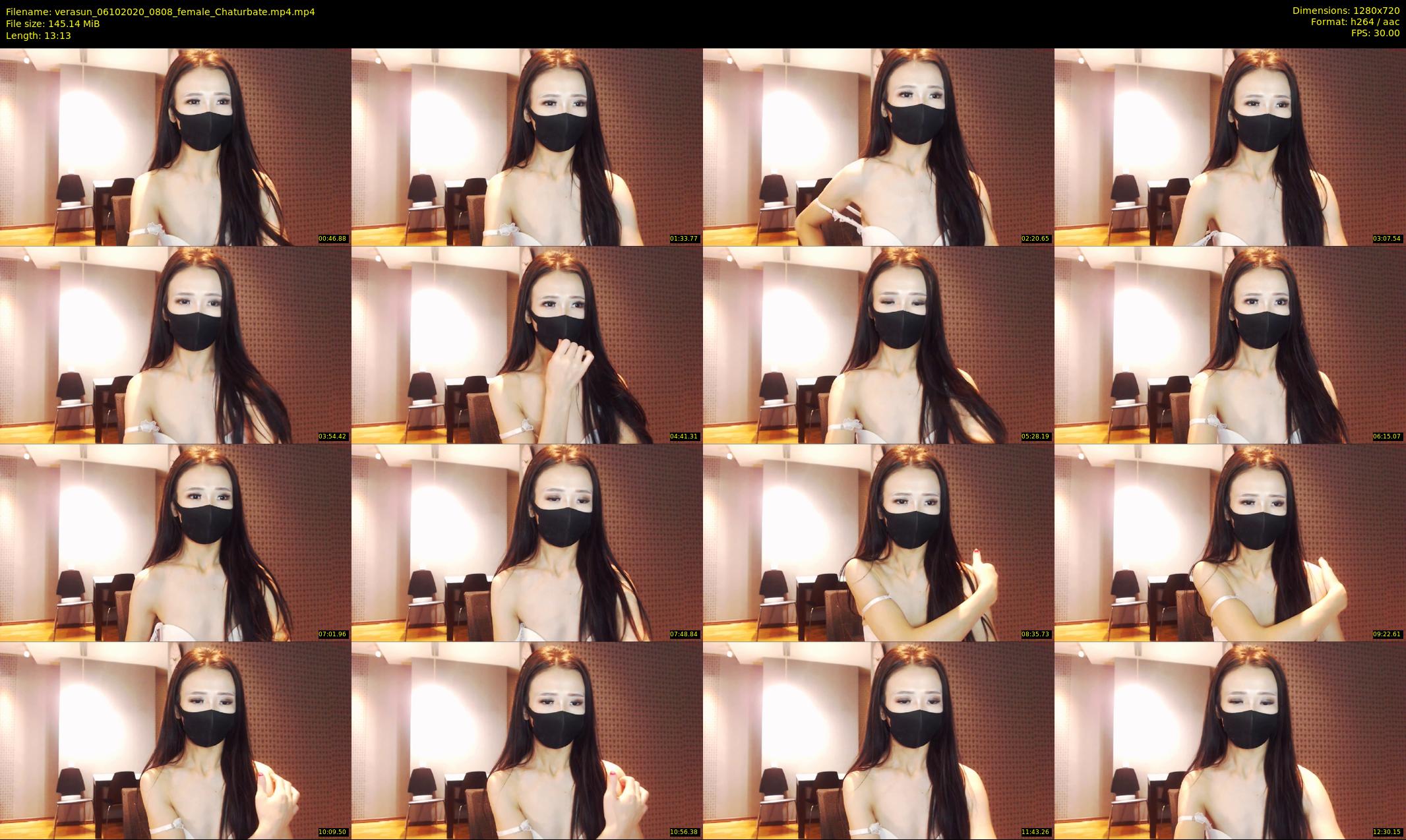 verasun — 14 minute Chaturbate female cam show recording, 720p, Oct 6, 2020