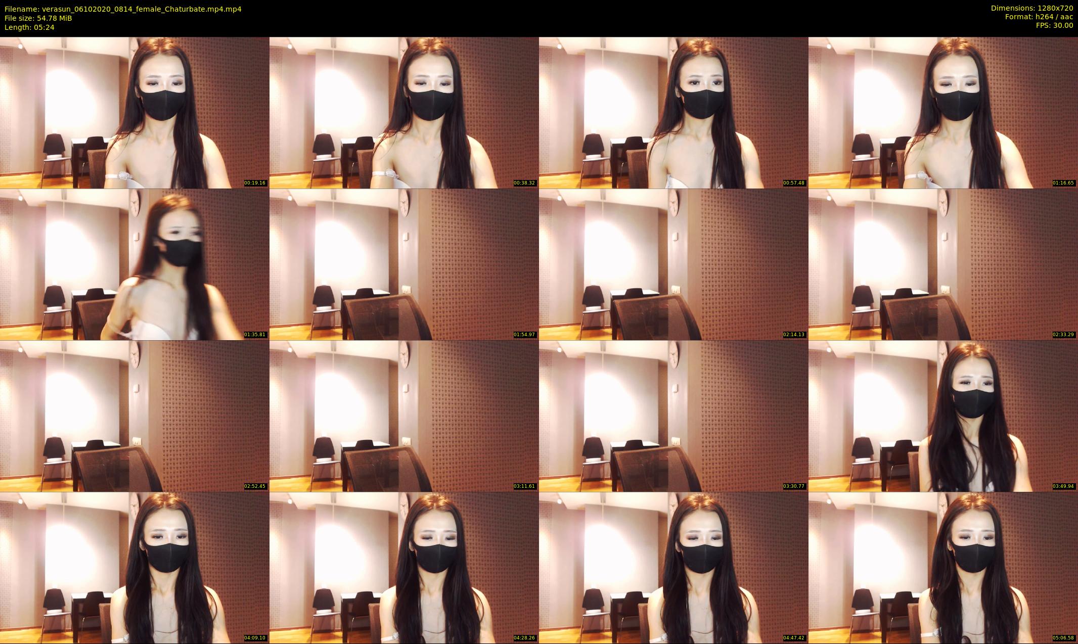 verasun — 6 minute Chaturbate female cam show recording, 720p, Oct 6, 2020