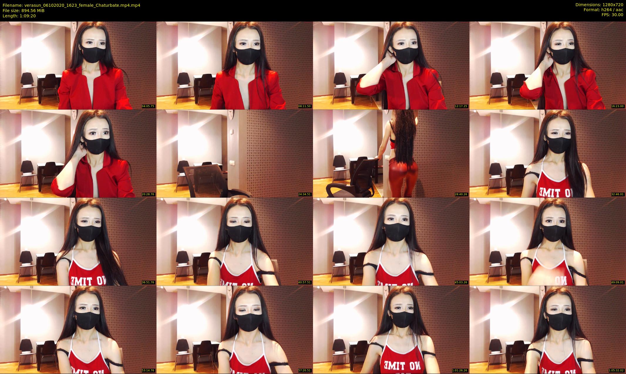 verasun — 70 minute Chaturbate female cam show recording, 720p, Oct 6, 2020