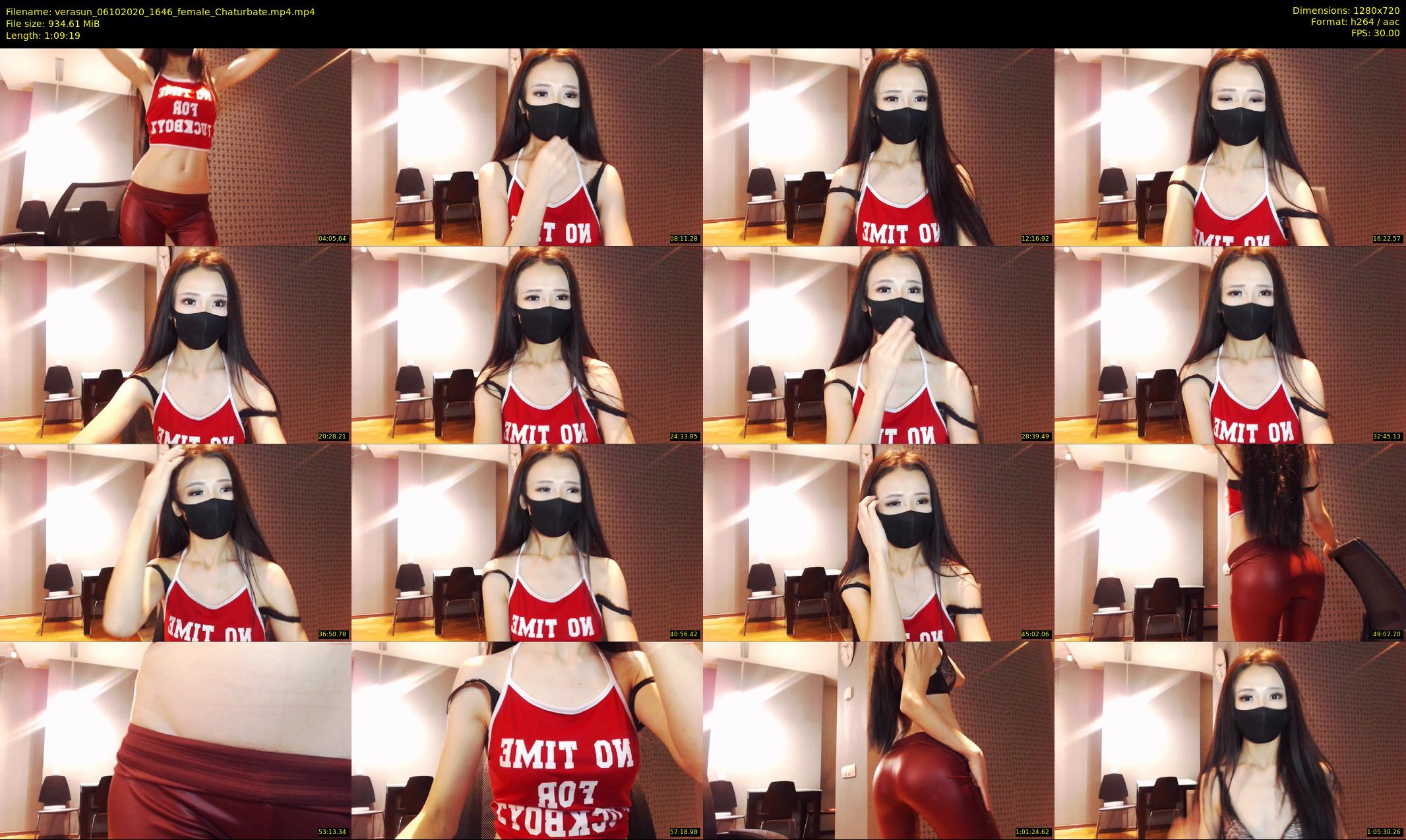 verasun — 70 minute Chaturbate female cam show recording, 720p, Oct 6, 2020