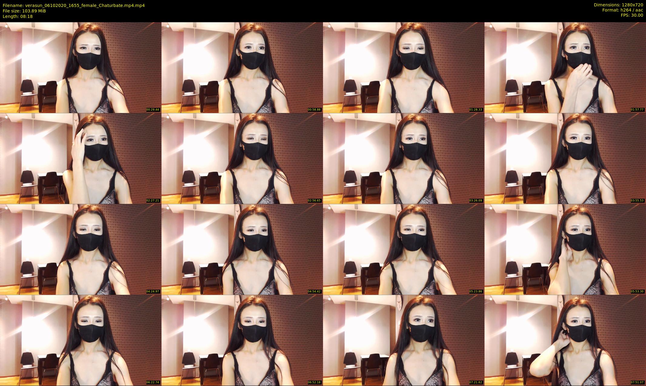 verasun — 9 minute Chaturbate female cam show recording, 720p, Oct 6, 2020