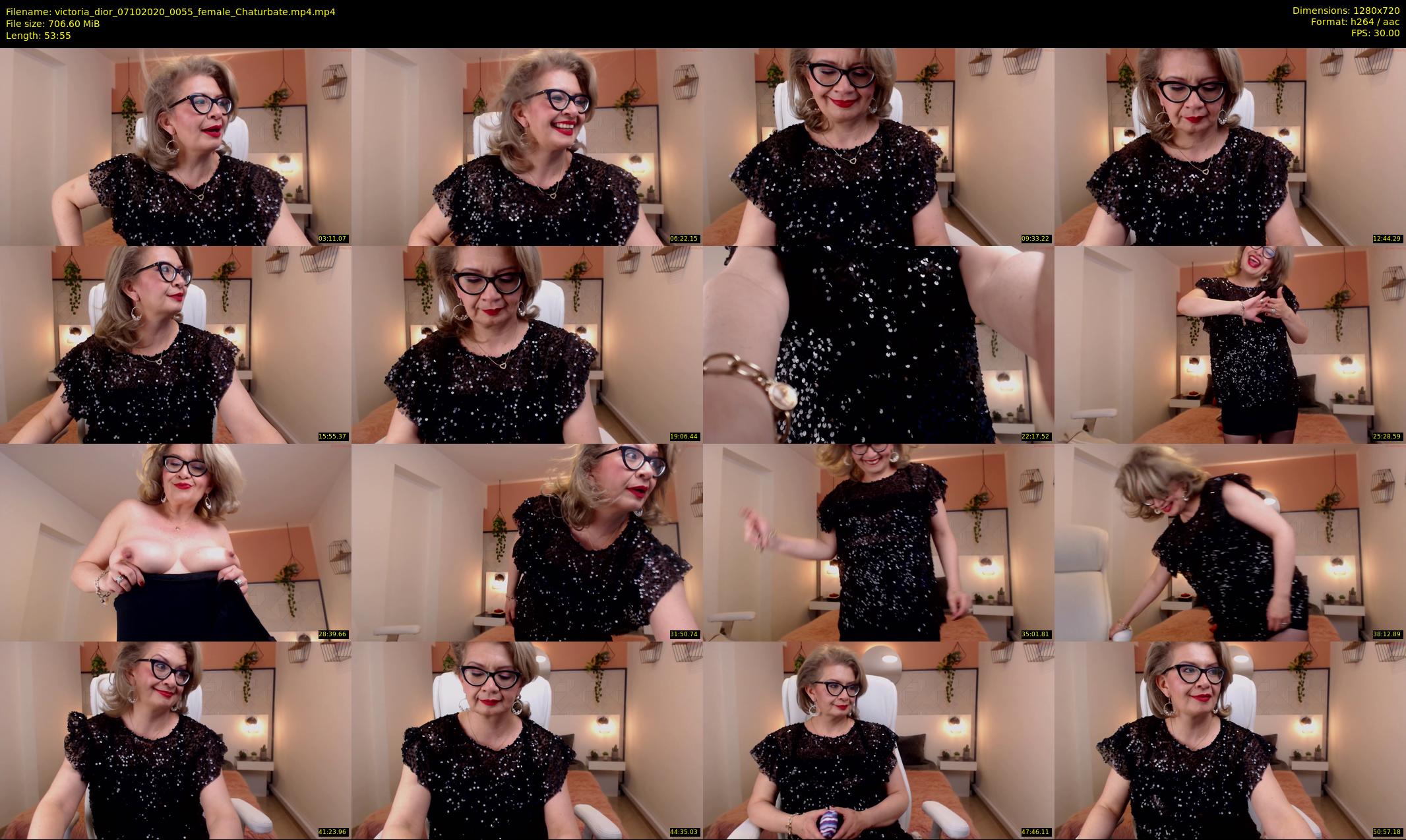 victoria_dior — 54 minute Chaturbate female cam show recording, 720p, Oct 7, 2020