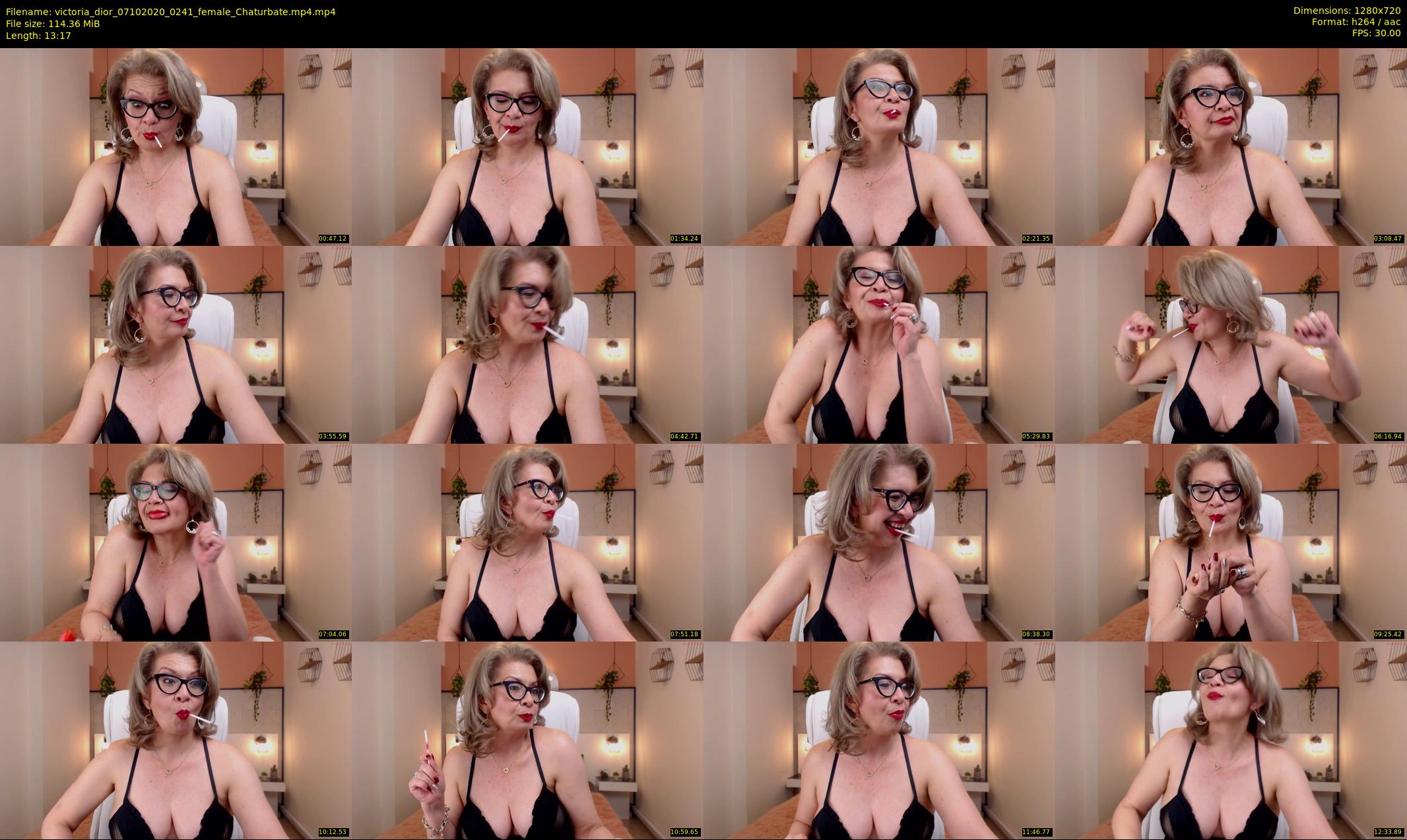 victoria_dior — 14 minute Chaturbate female cam show recording, 720p, Oct 7, 2020