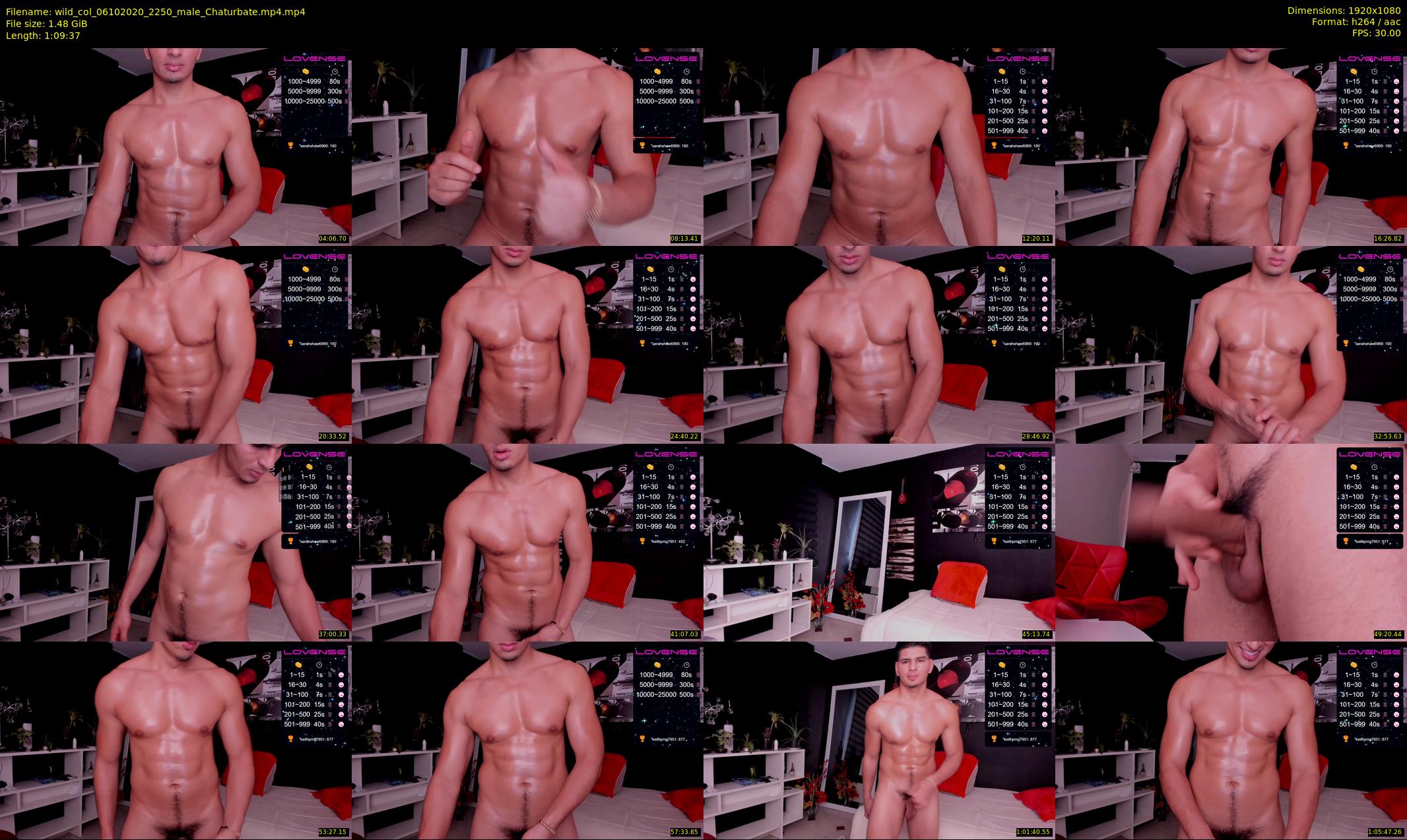 wild_col — 70 minute Chaturbate male cam show recording, 1080p, Oct 6, 2020