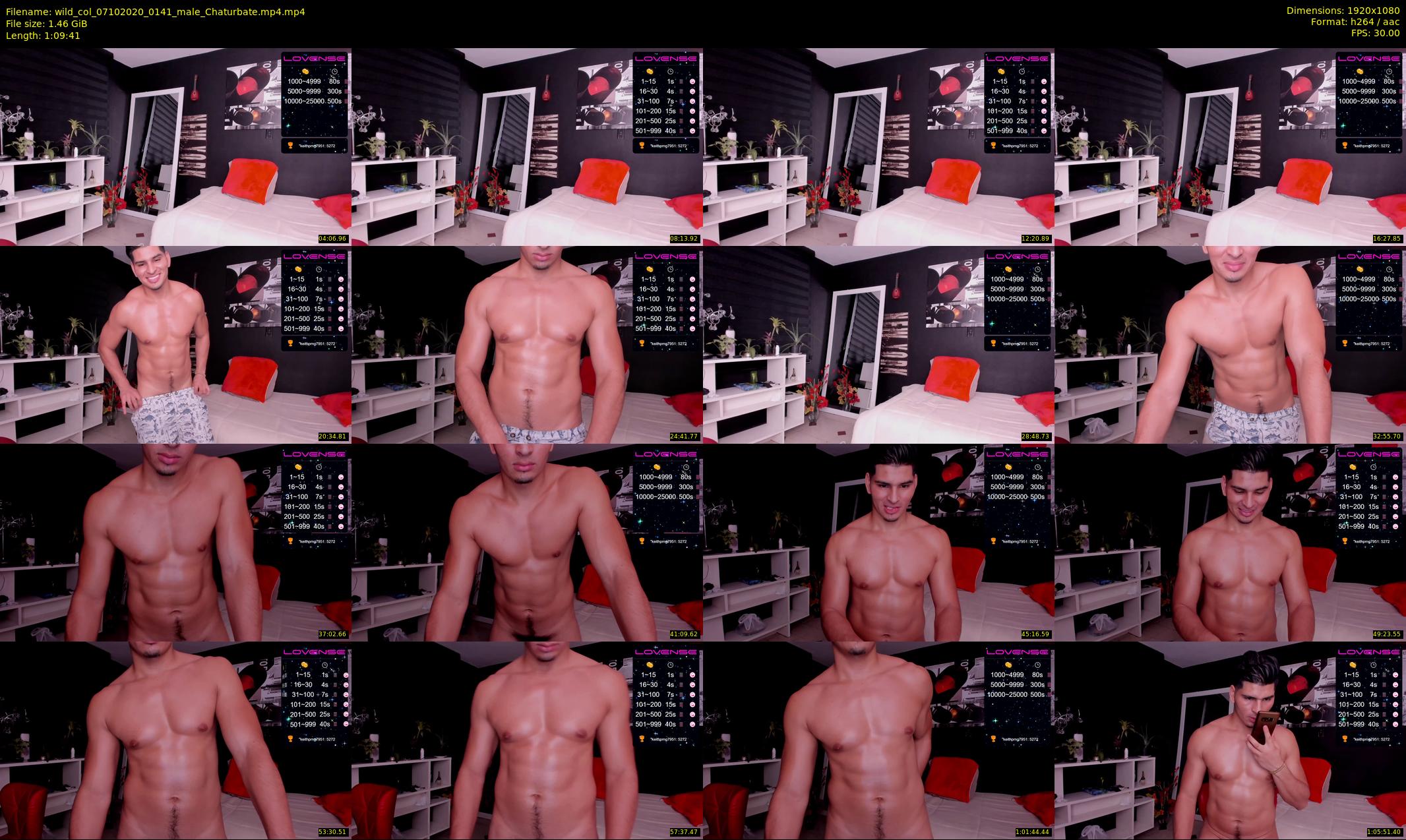 wild_col — 70 minute Chaturbate male cam show recording, 1080p, Oct 7, 2020
