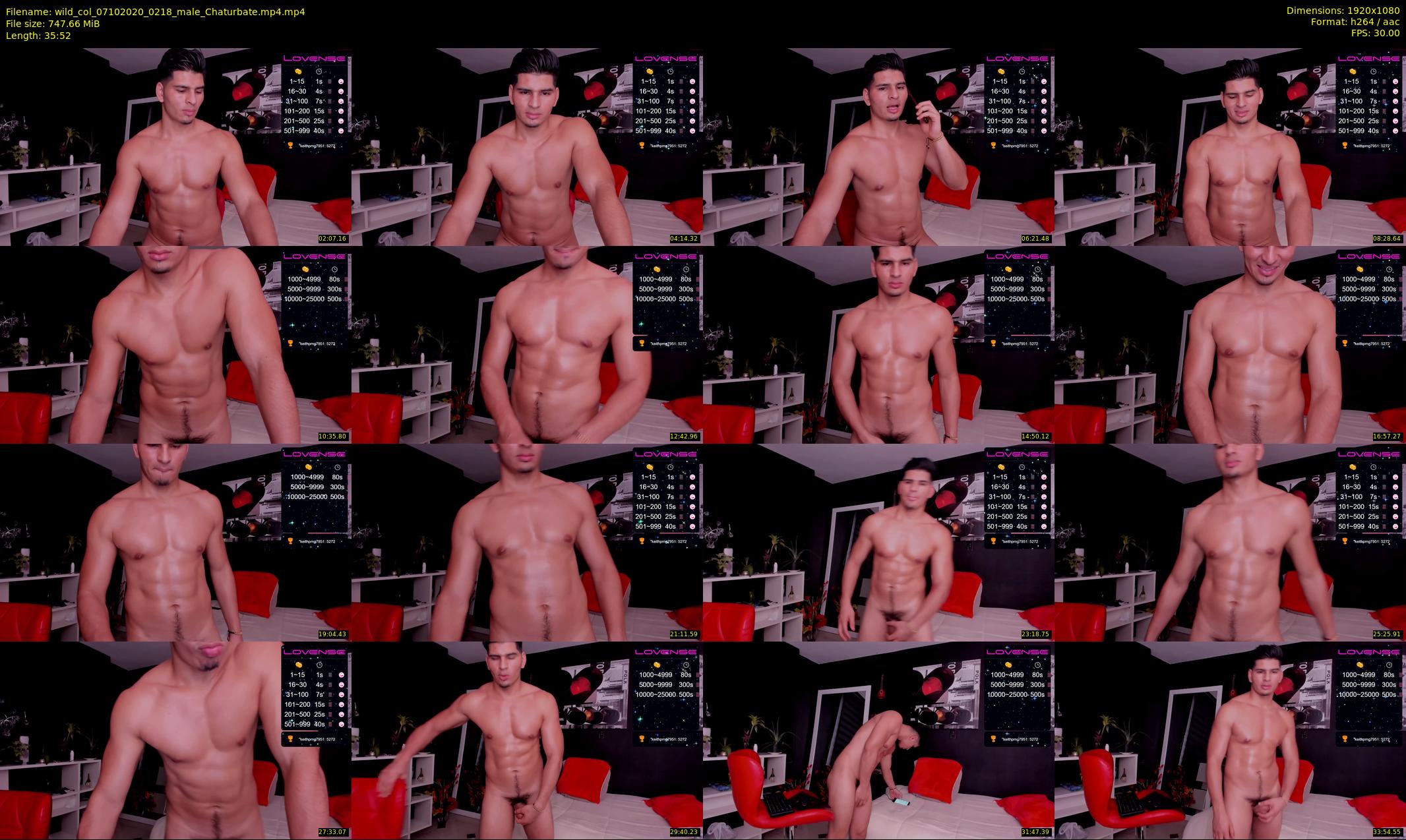 wild_col — 36 minute Chaturbate male cam show recording, 1080p, Oct 7, 2020