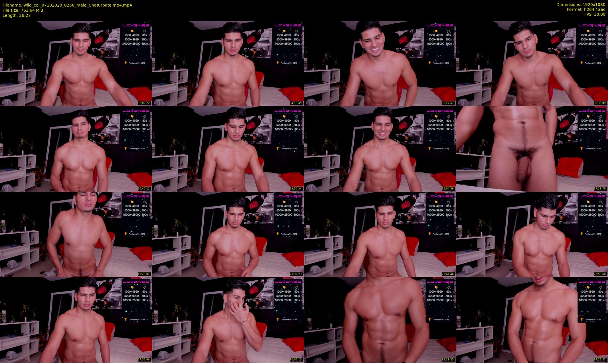 wild_col — 37 minute Chaturbate male cam show recording, 1080p, Oct 7, 2020