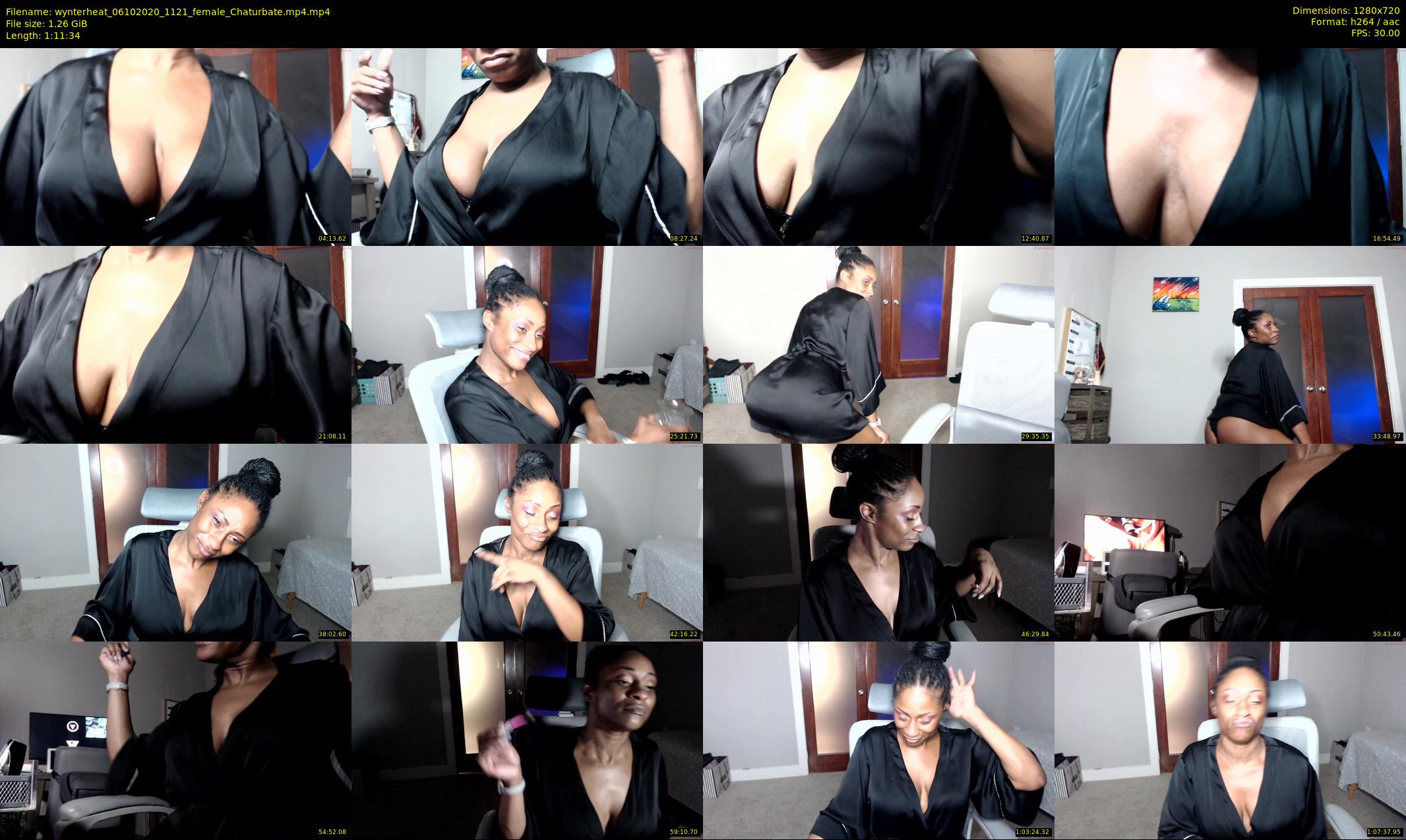 wynterheat — 72 minute Chaturbate female cam show recording, 720p, Oct 6, 2020