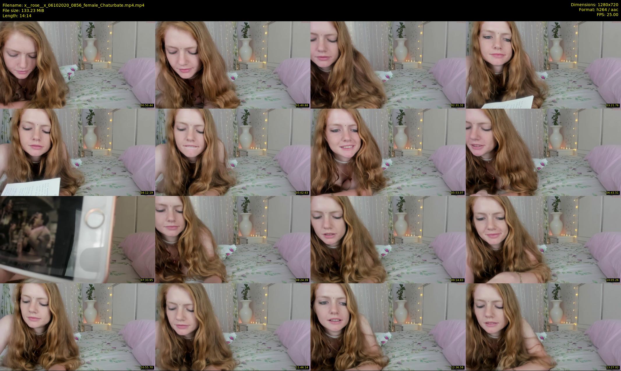 x__rose__x — 15 minute Chaturbate female cam show recording, 720p, Oct 6, 2020