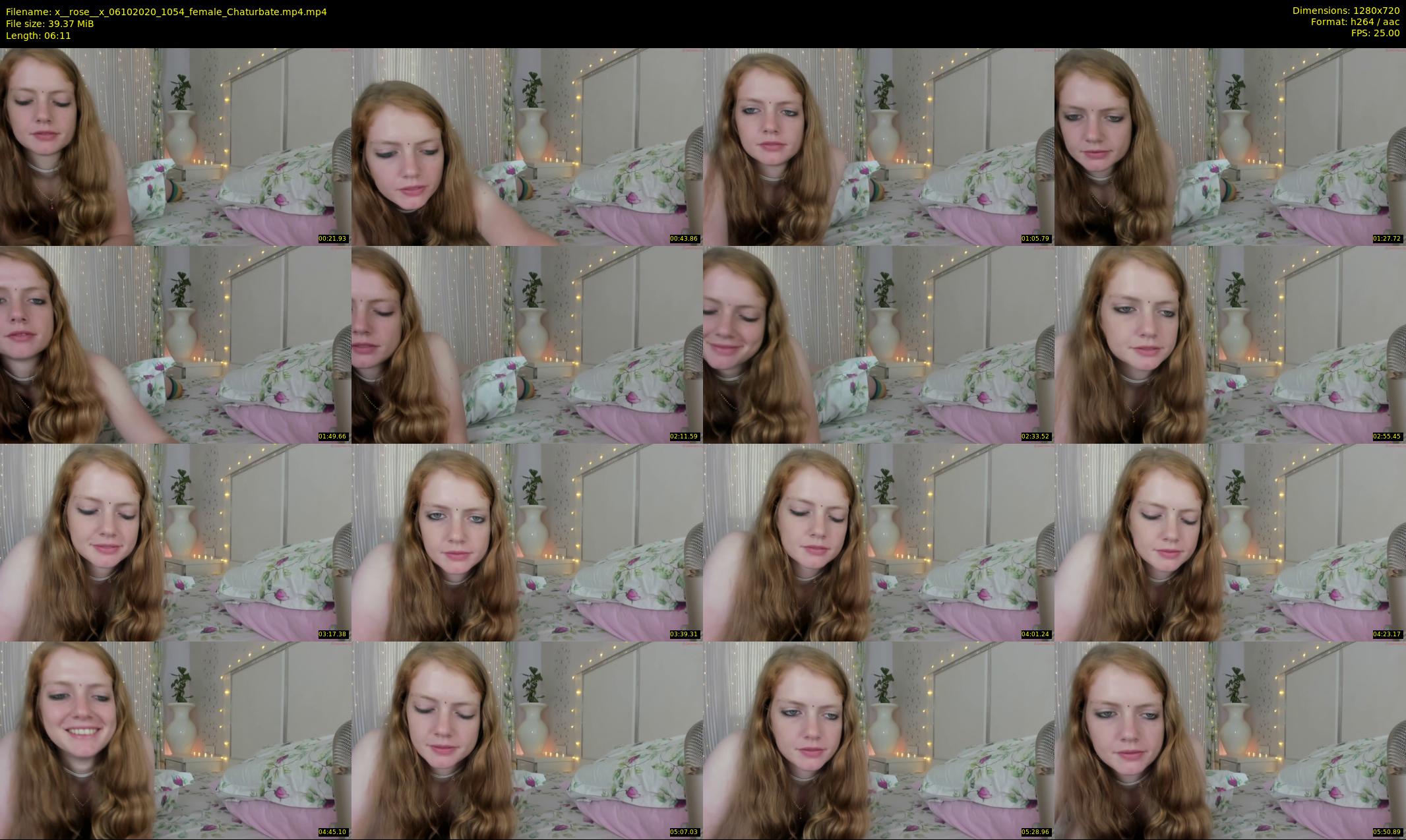 x__rose__x — 7 minute Chaturbate female cam show recording, 720p, Oct 6, 2020
