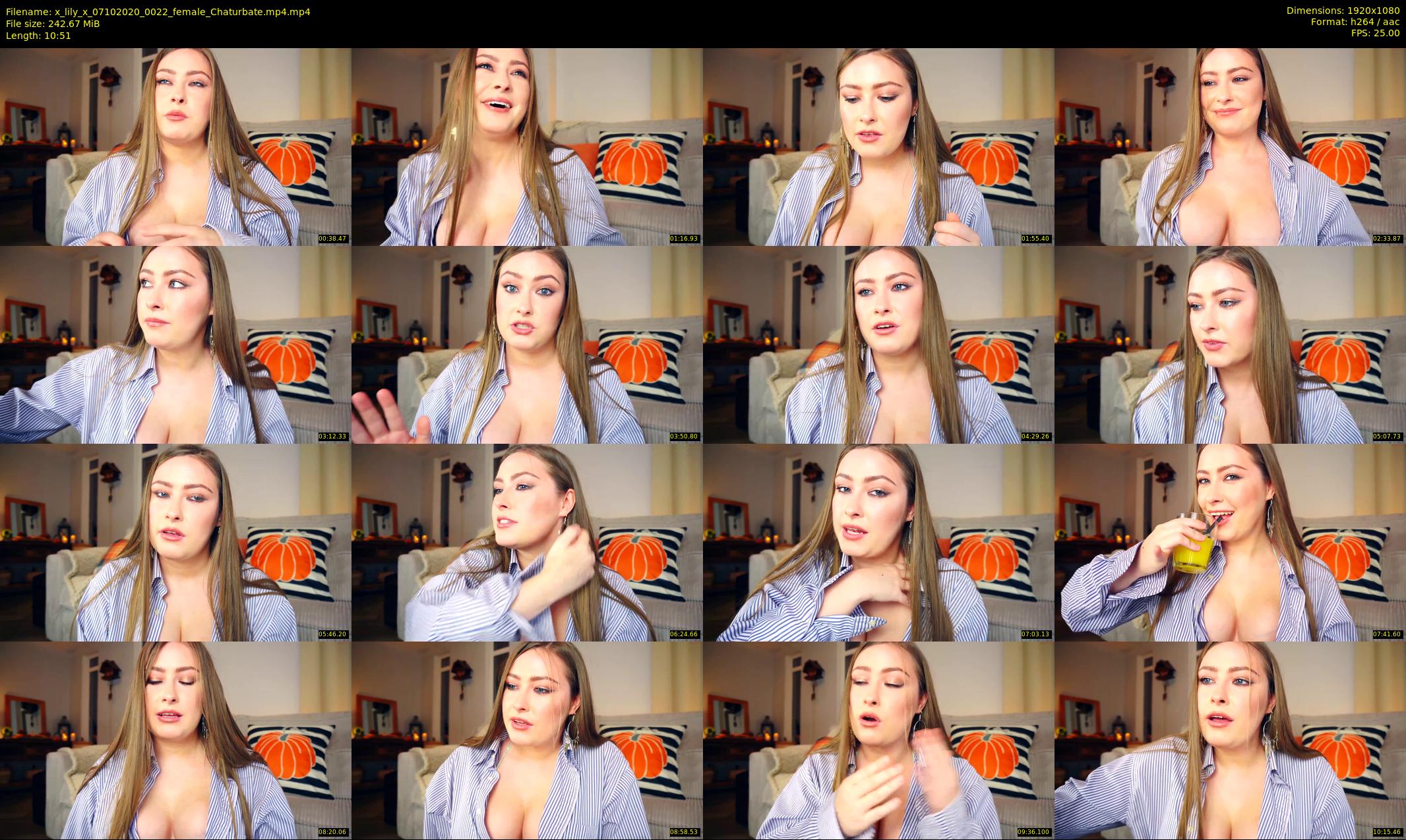x_lily_x — 11 minute Chaturbate female cam show recording, 1080p, Oct 7, 2020