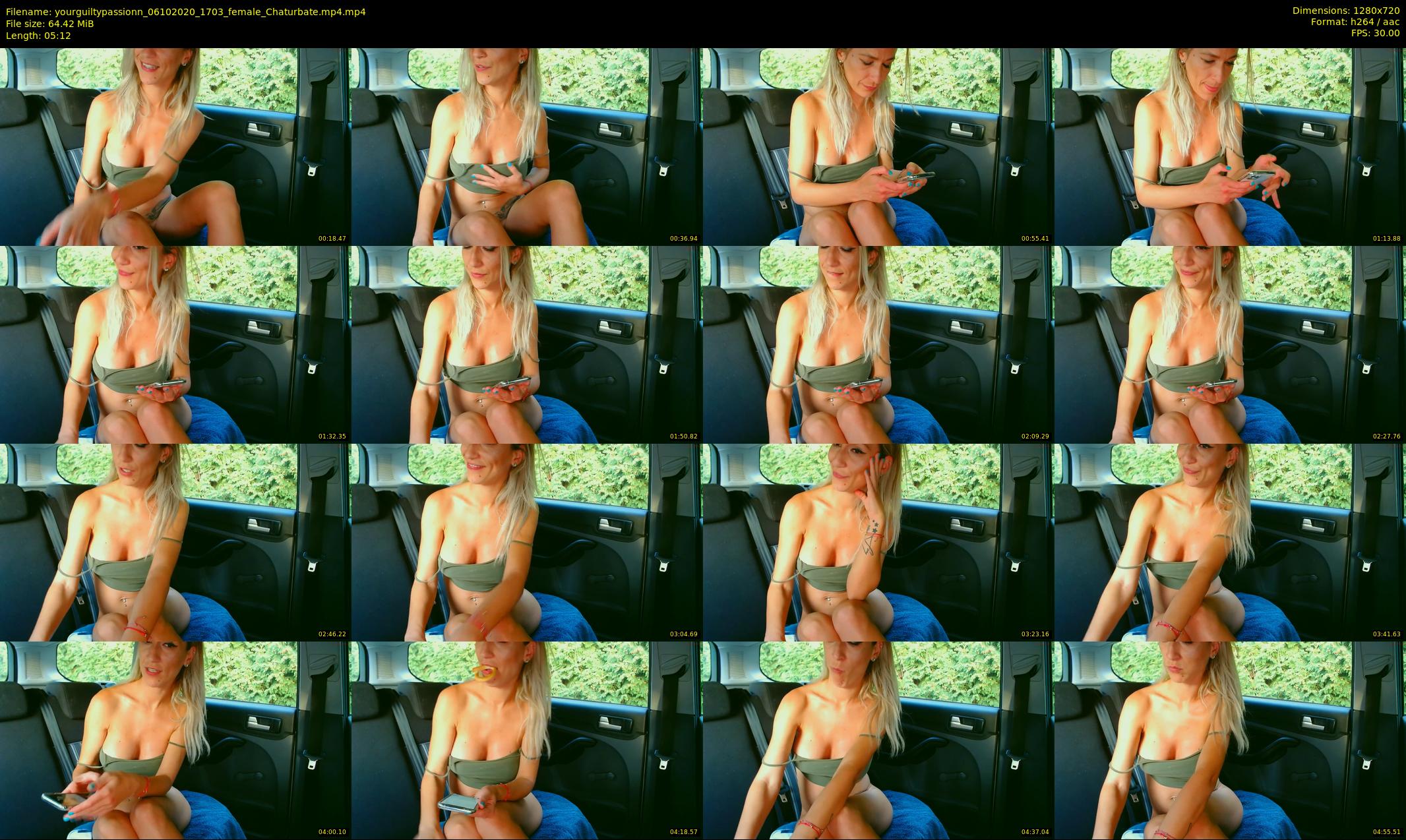 yourguiltypassionn — 6 minute Chaturbate female cam show recording, 720p, Oct 6, 2020