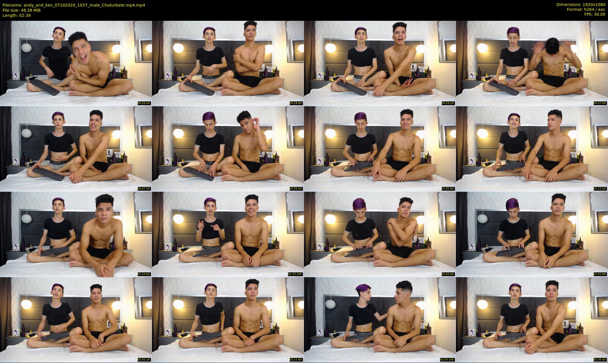 andy_and_ken — 3 minute Chaturbate male cam show recording, 1080p, Oct 7, 2020
