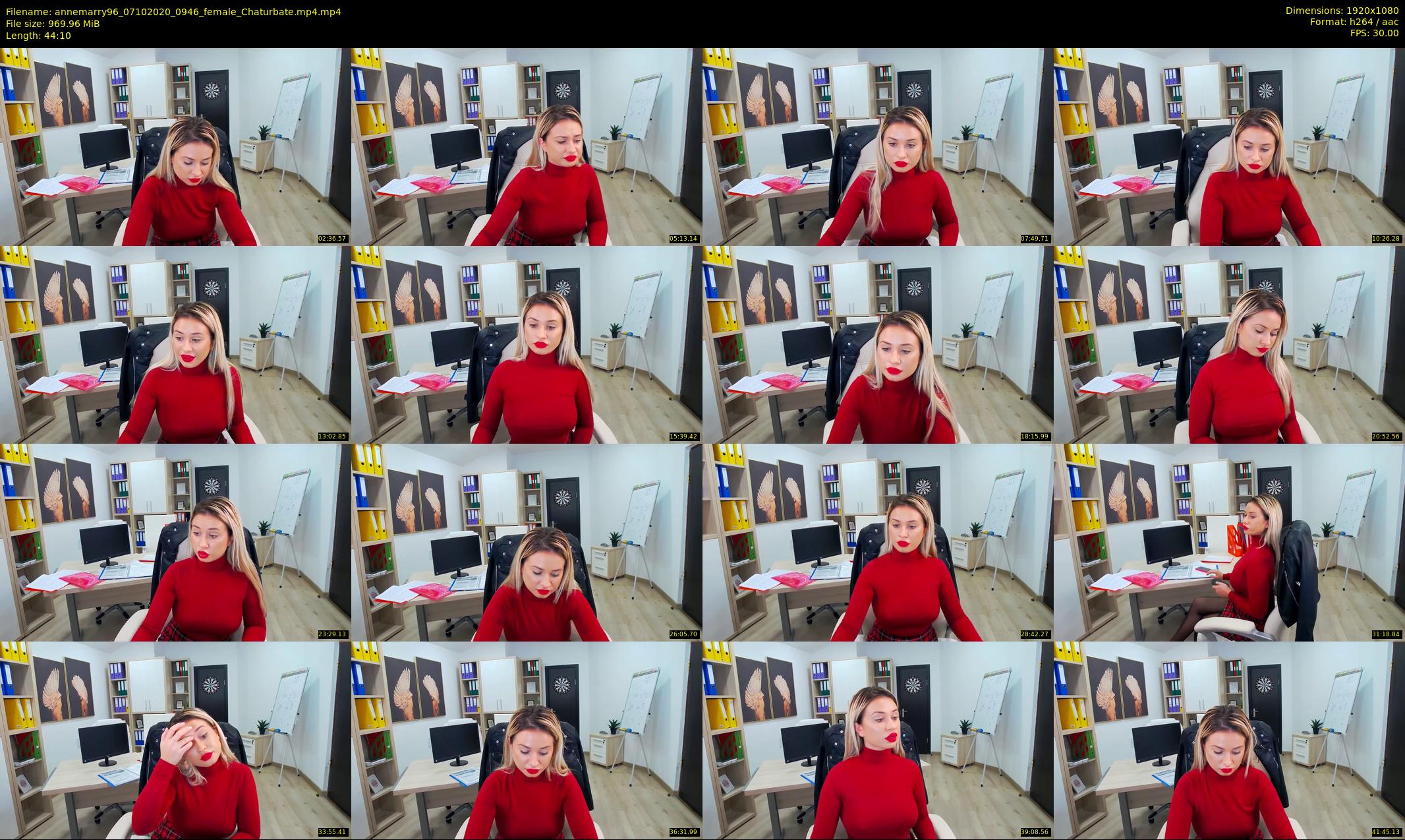 annemarry96 — 45 minute Chaturbate female cam show recording, 1080p, Oct 7, 2020