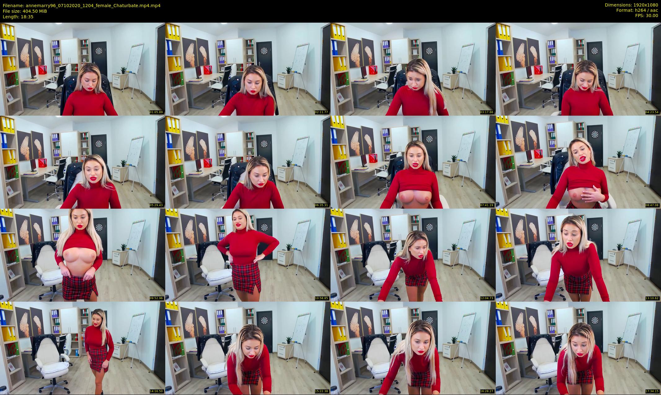 annemarry96 — 19 minute Chaturbate female cam show recording, 1080p, Oct 7, 2020