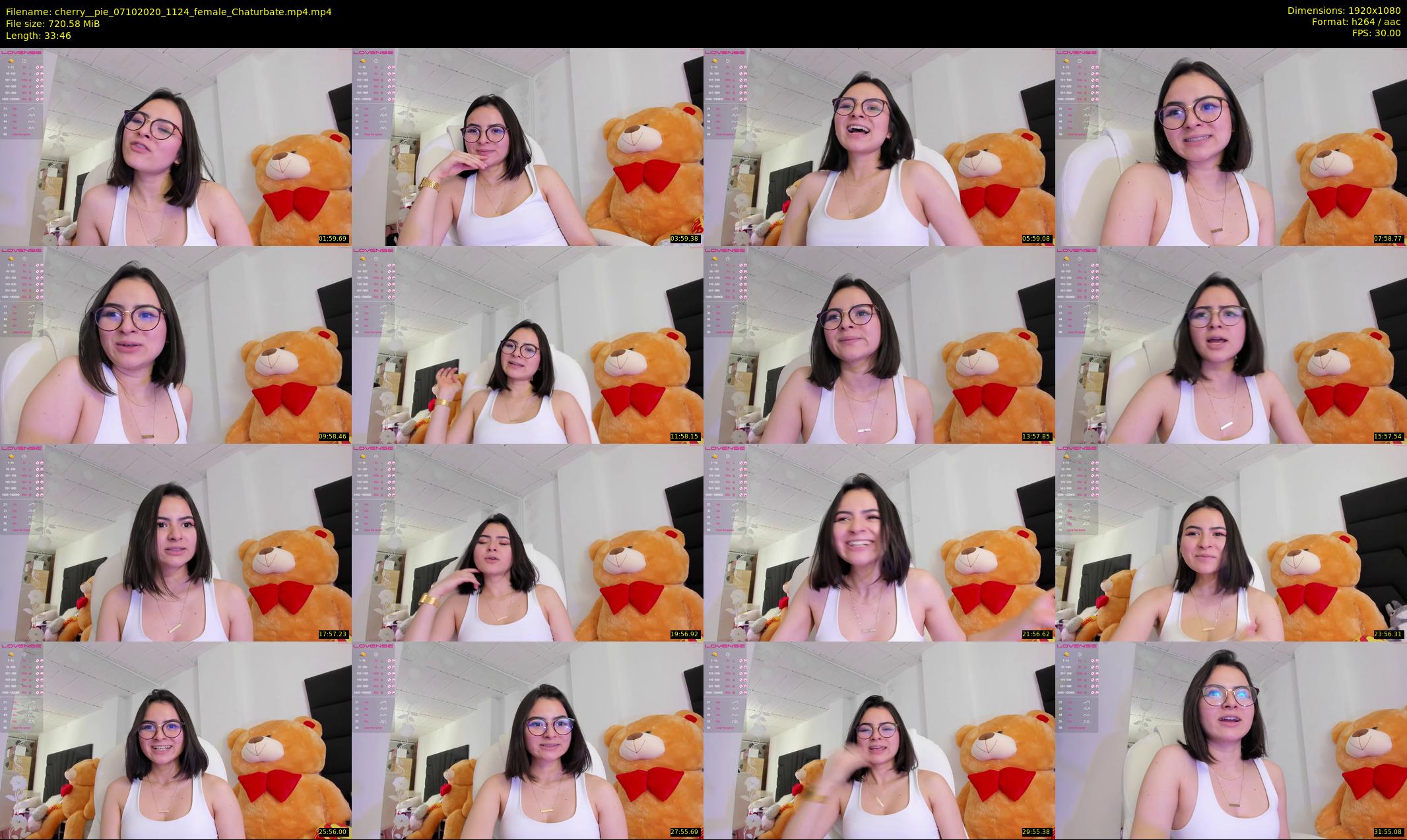 cherry__pie — 34 minute Chaturbate female cam show recording, 1080p, Oct 7, 2020
