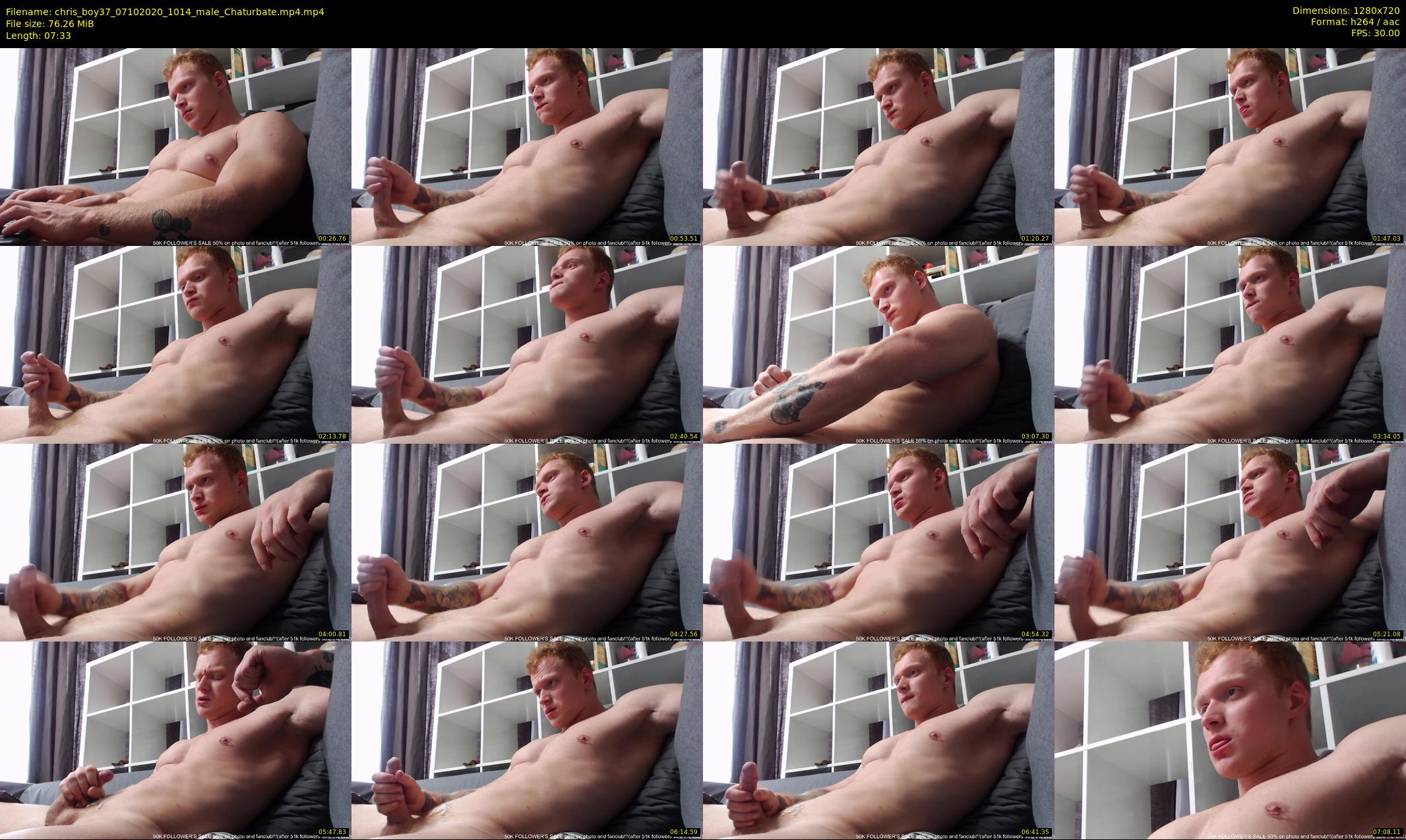 chris_boy37 — 8 minute Chaturbate male cam show recording, 720p, Oct 7, 2020