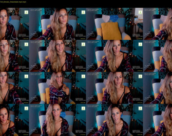 cique_black — 58 minute Chaturbate female cam show recording, 720p, Oct 7, 2020
