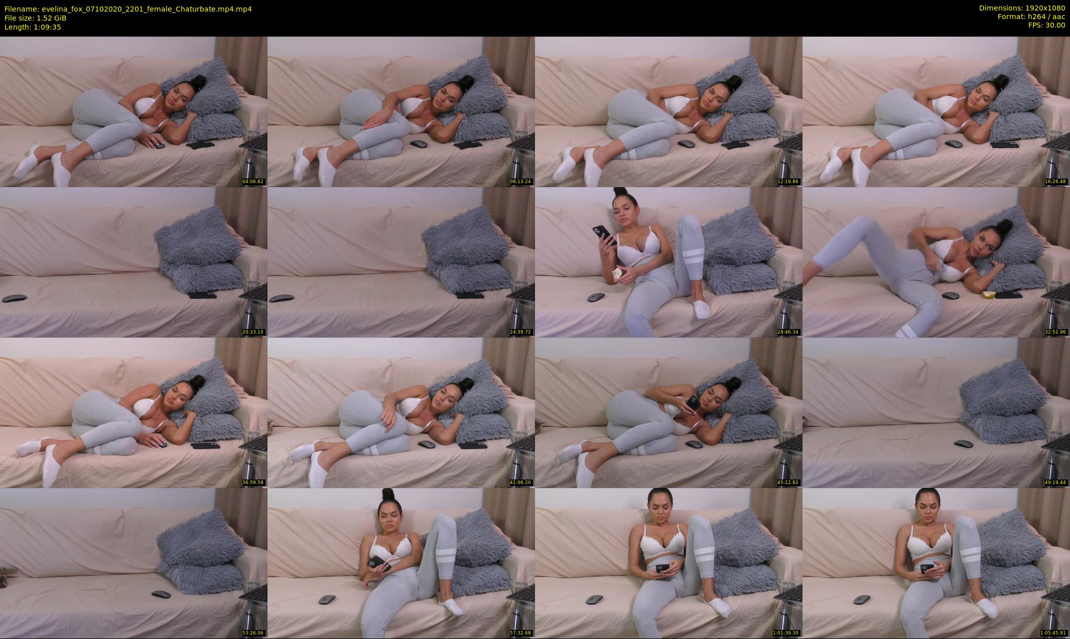 evelina_fox — 70 minute Chaturbate female cam show recording, 1080p, Oct 7, 2020