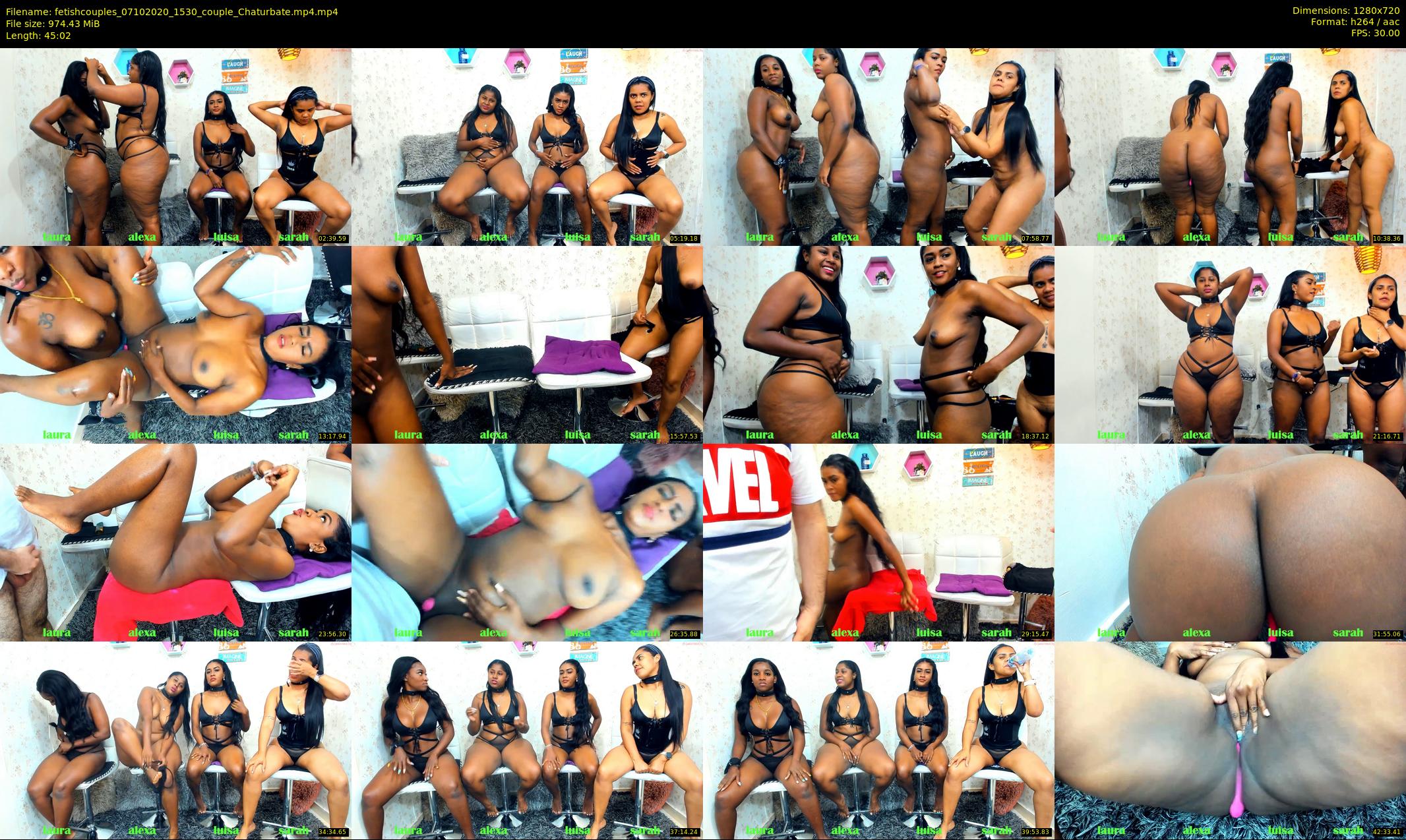 fetishcouples — 46 minute Chaturbate couple cam show recording, 720p, Oct 7, 2020