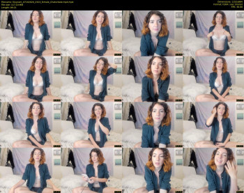 foxycam — 10 minute Chaturbate female cam show recording, 720p, Oct 7, 2020