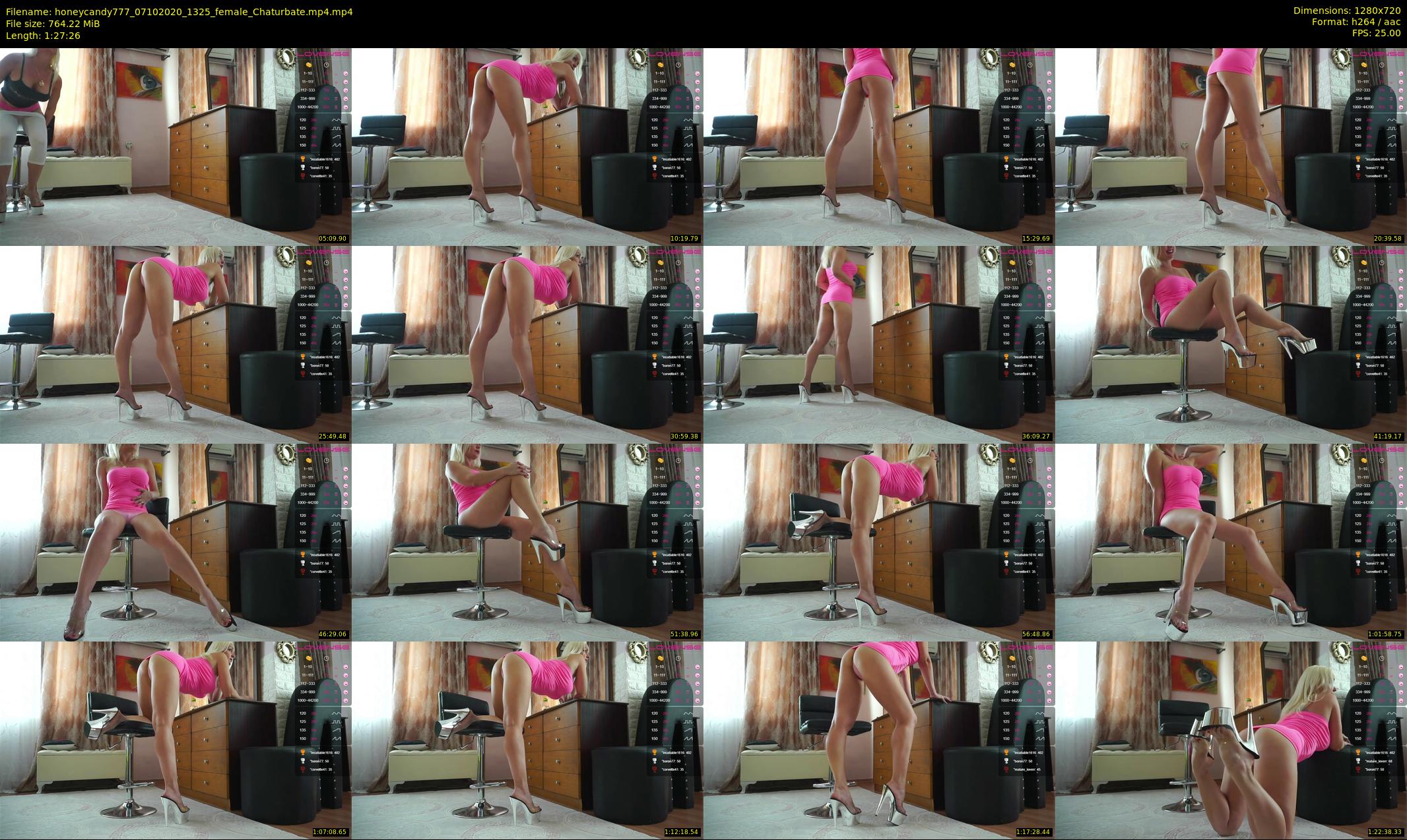 honeycandy777 — 88 minute Chaturbate couple cam show recording, 720p, Oct 7, 2020