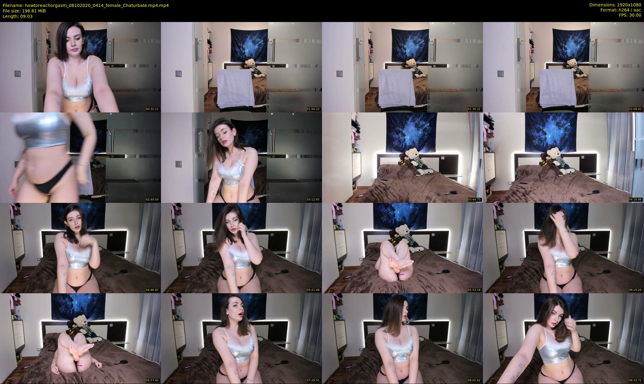 howtoreachorgasm — 10 minute Chaturbate couple cam show recording, 1080p, Oct 8, 2020