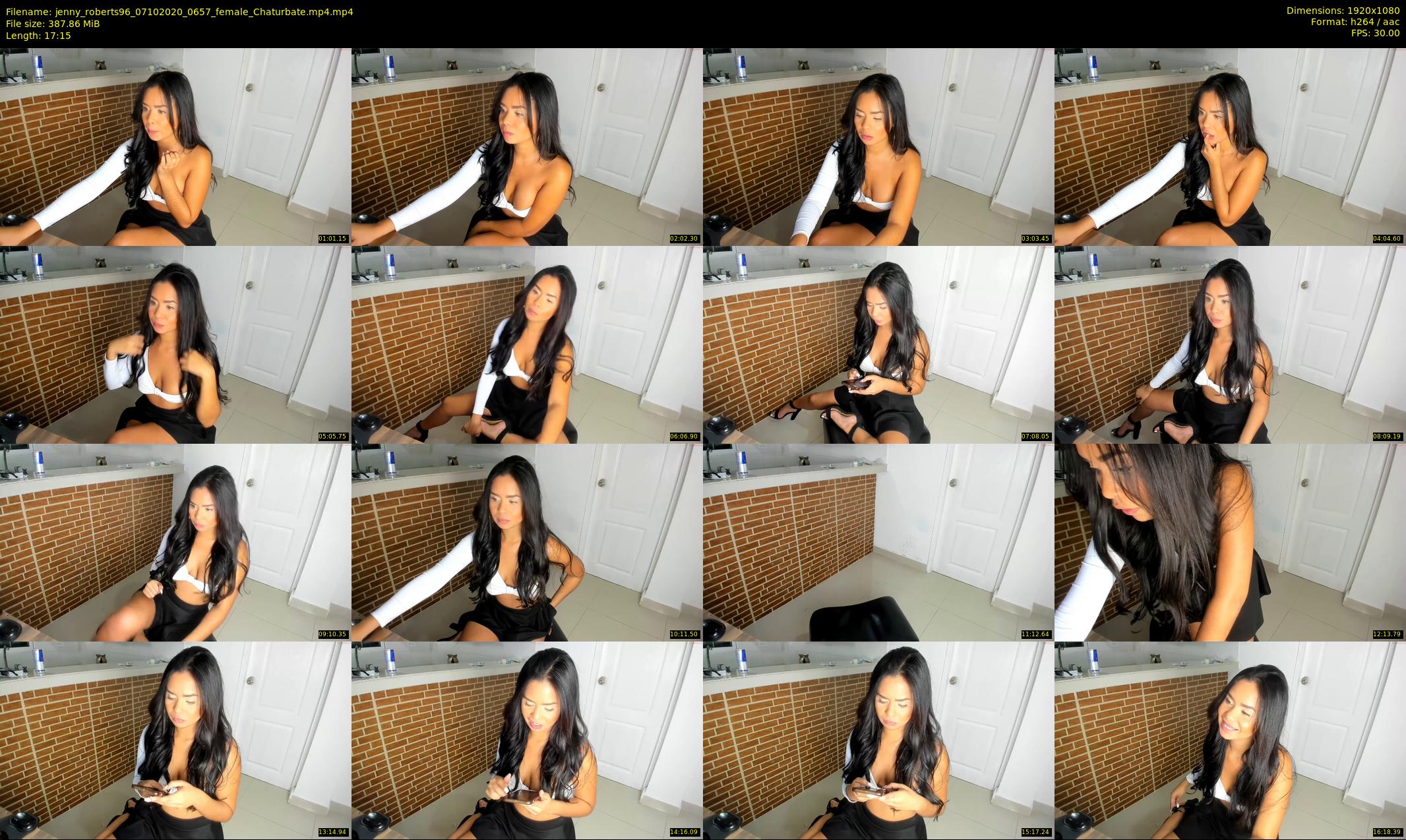 jenny_roberts96 — 18 minute Chaturbate female cam show recording, 1080p, Oct 7, 2020