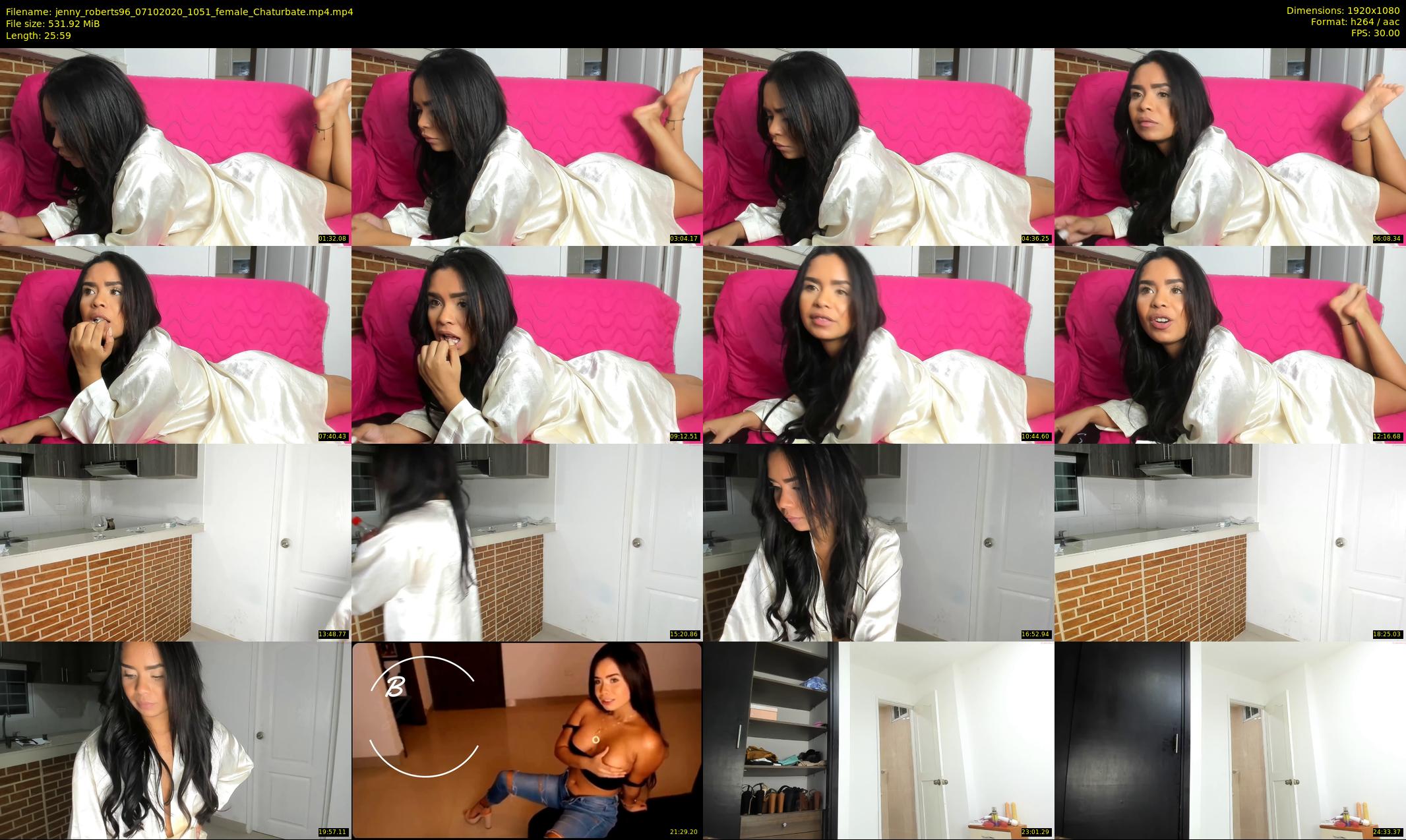jenny_roberts96 — 26 minute Chaturbate female cam show recording, 1080p, Oct 7, 2020