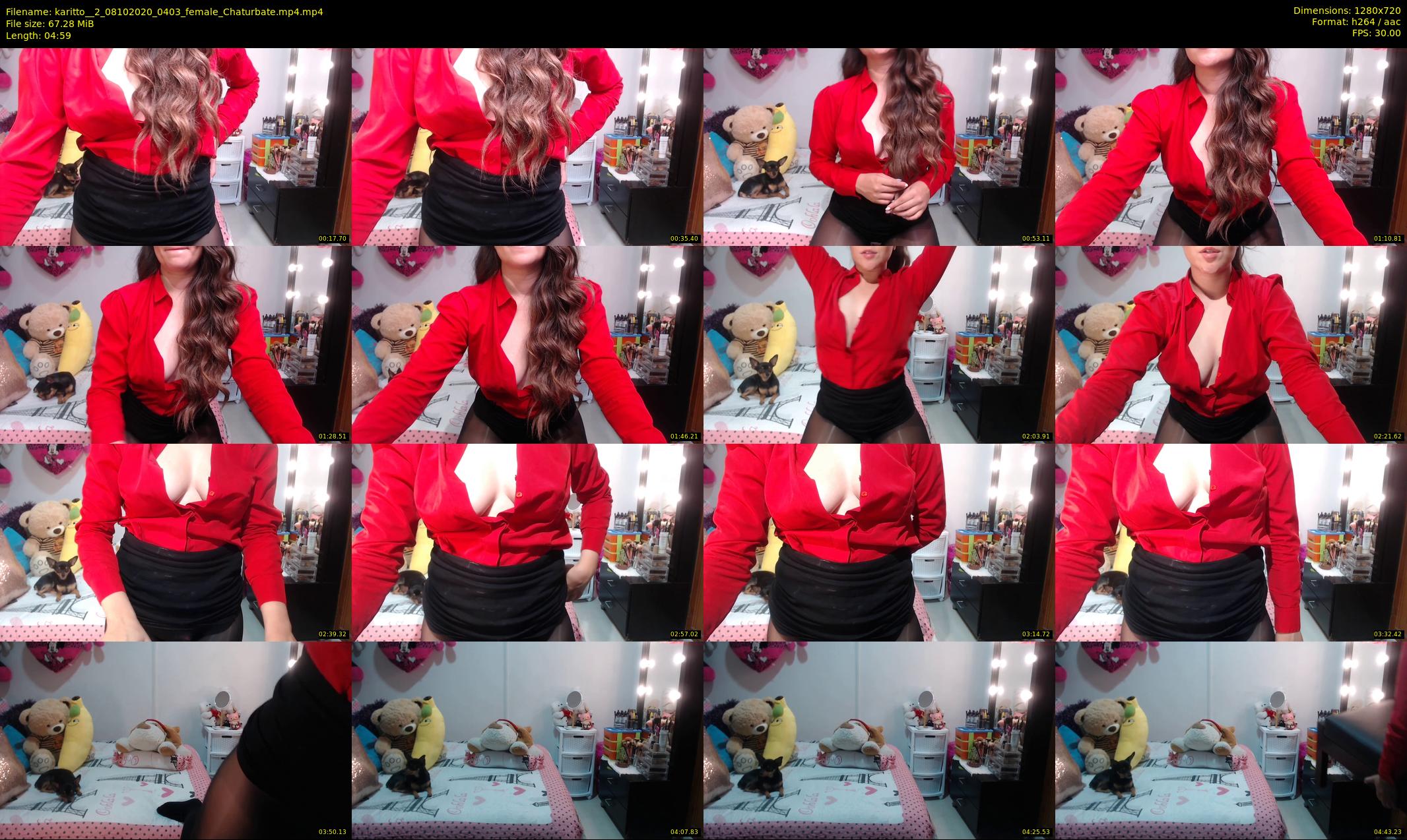 karitto__2 — 5 minute Chaturbate female cam show recording, 720p, Oct 8, 2020