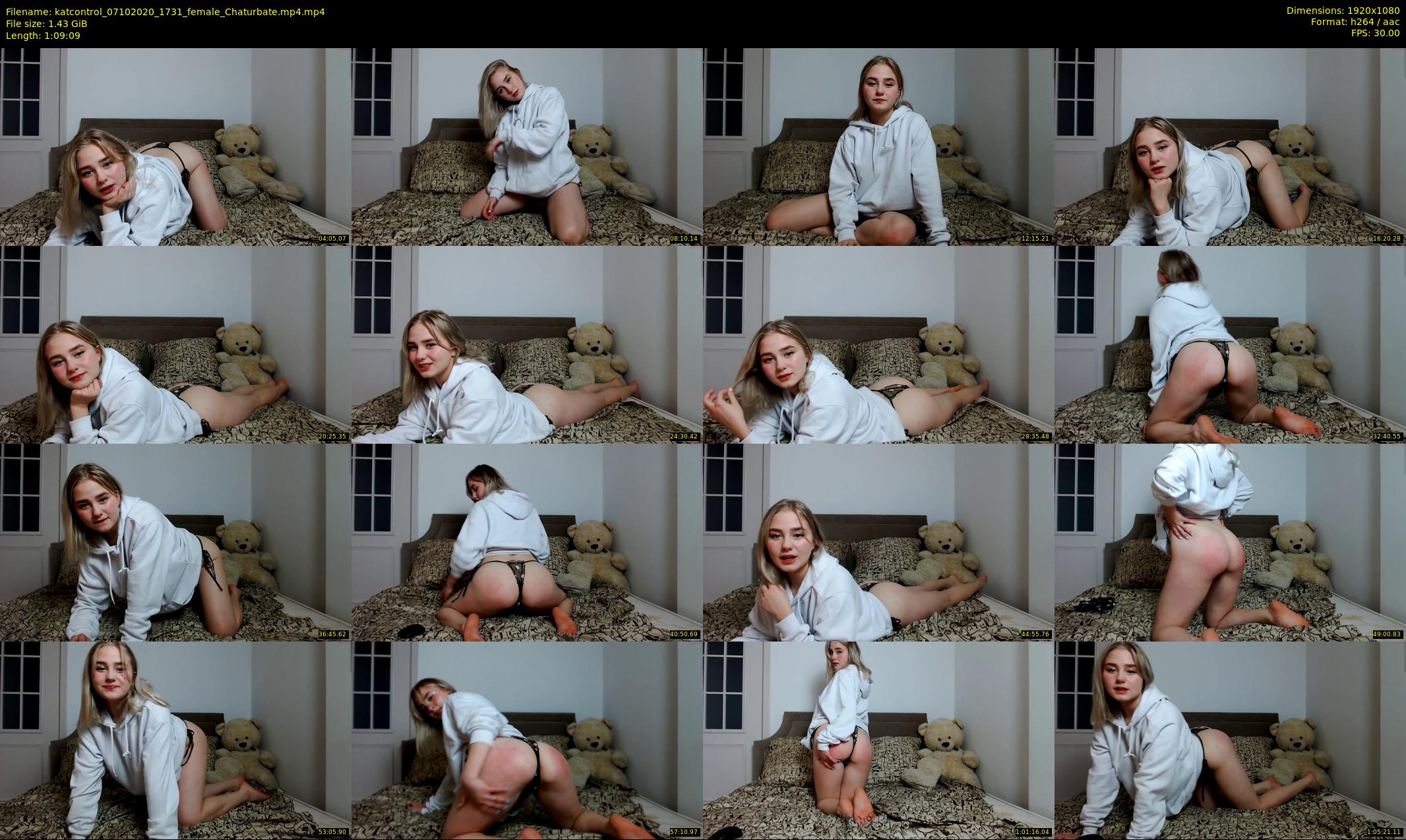 katcontrol — 70 minute Chaturbate female cam show recording, 1080p, Oct 7, 2020