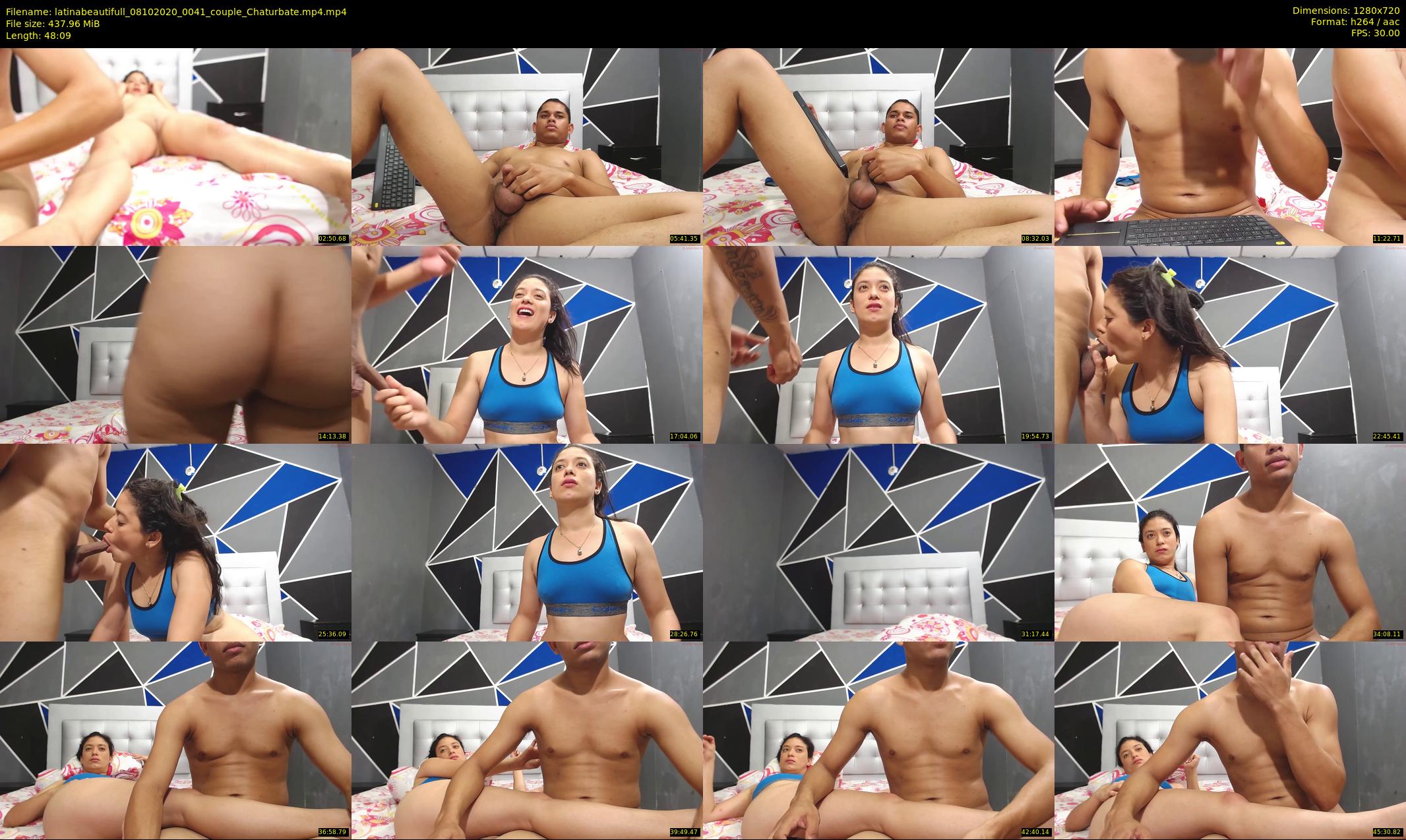 latinabeautifull — 49 minute Chaturbate female cam show recording, 720p, Oct 8, 2020