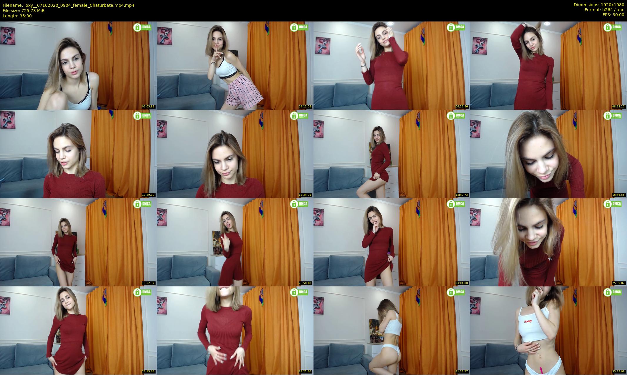 loxy_ — 36 minute Chaturbate female cam show recording, 1080p, Oct 7, 2020