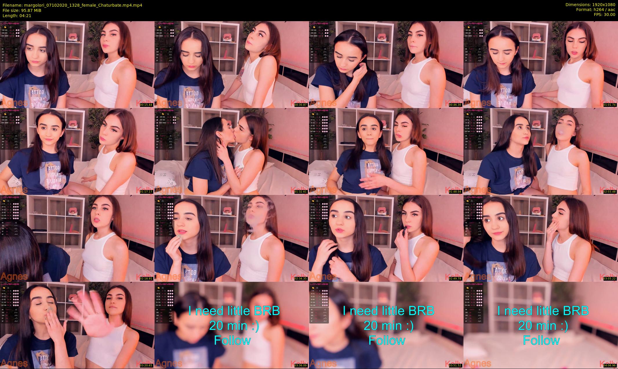 margolori — 5 minute Chaturbate couple cam show recording, 1080p, Oct 7, 2020