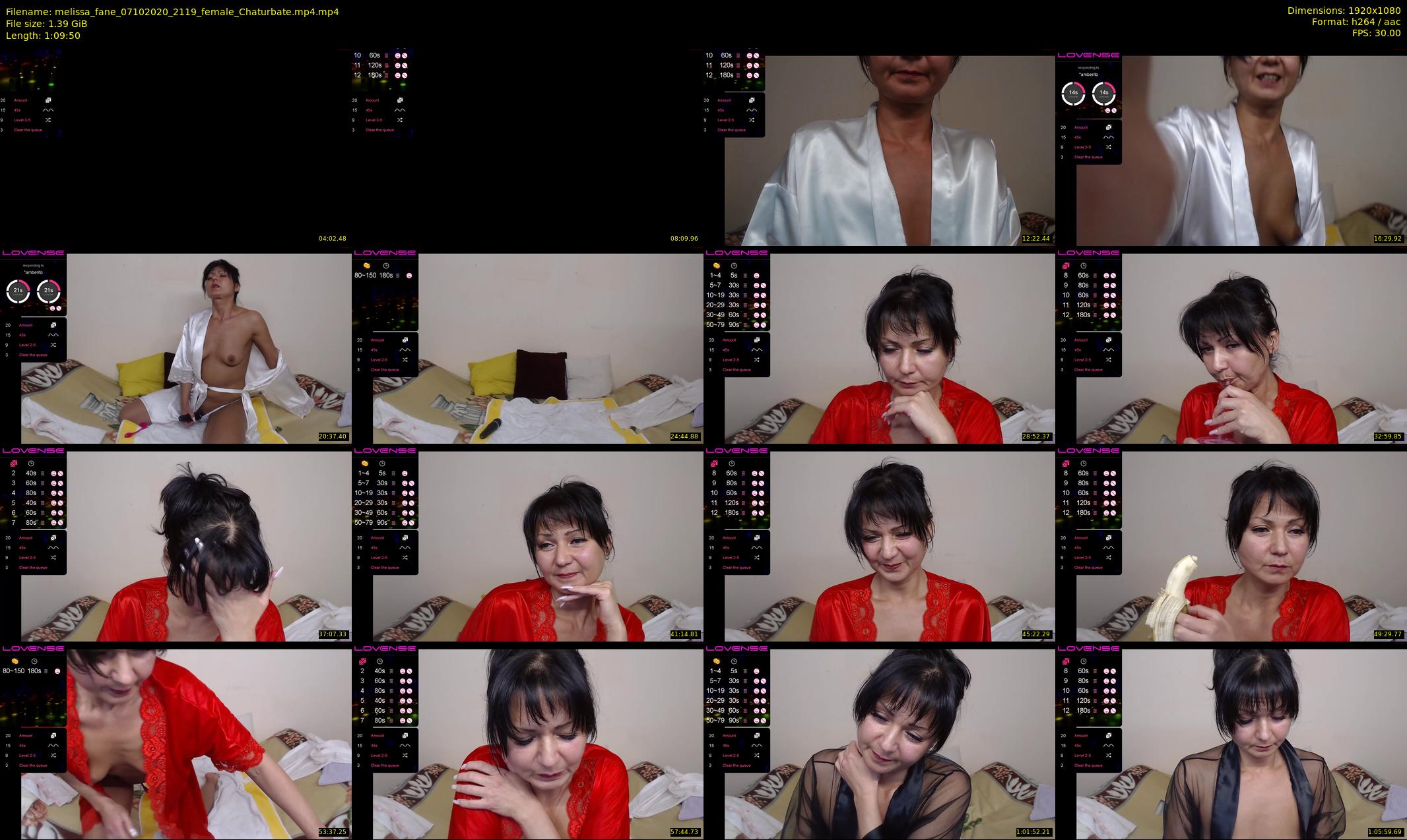 melissa_fane — 70 minute Chaturbate female cam show recording, 1080p, Oct 7, 2020