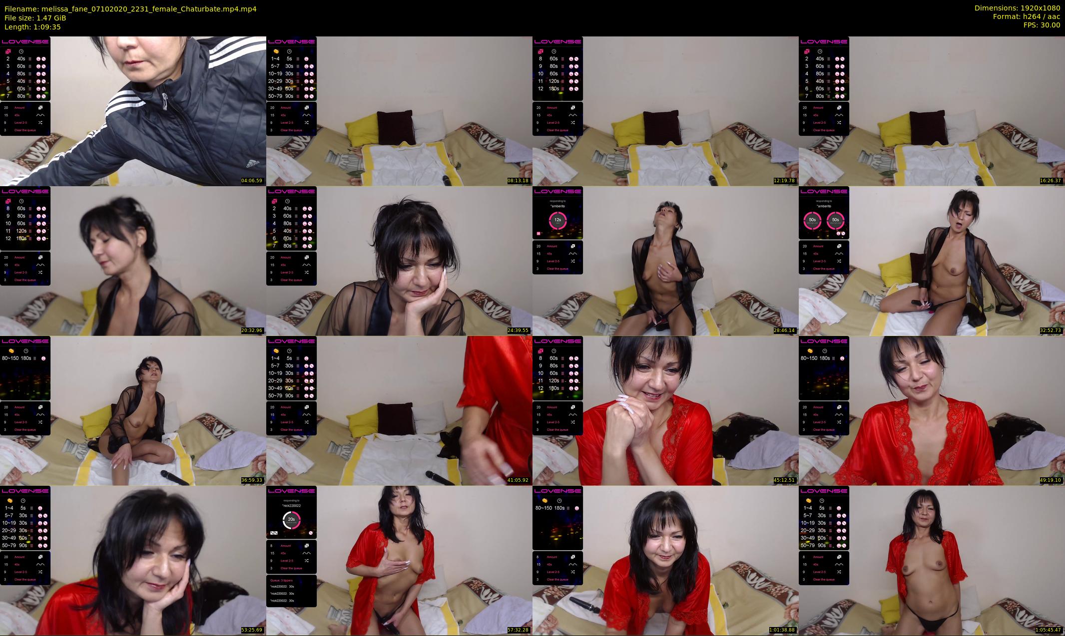 melissa_fane — 70 minute Chaturbate female cam show recording, 1080p, Oct 7, 2020