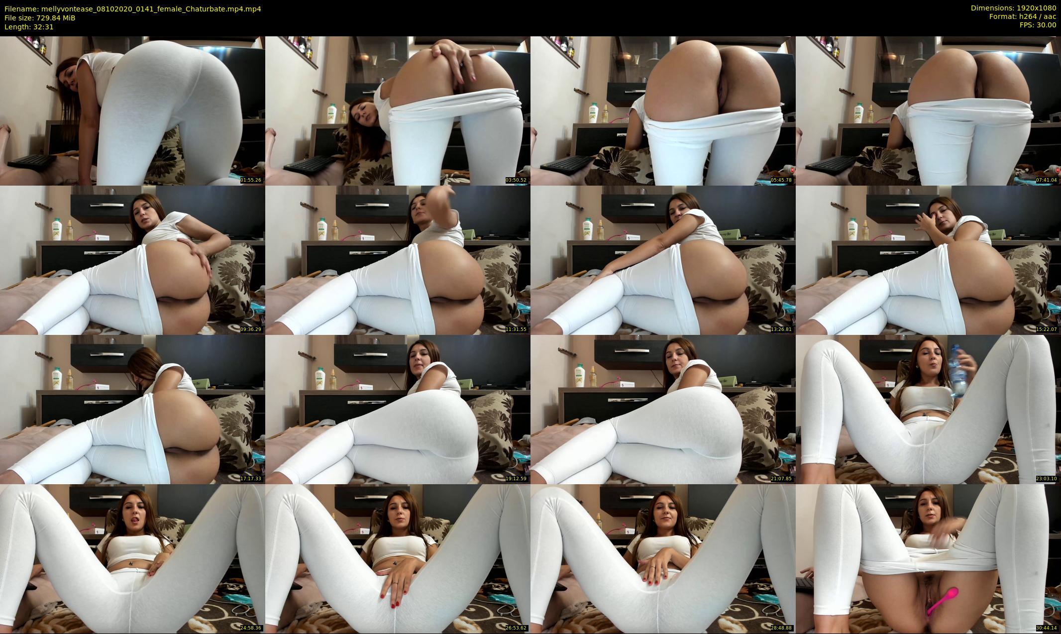 mellyvontease — 33 minute Chaturbate female cam show recording, 1080p, Oct 8, 2020
